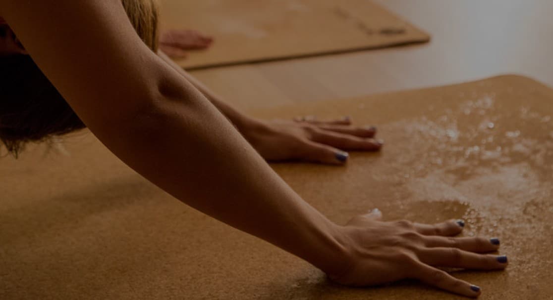 Yoga Practice On PIERRE Cork Mats