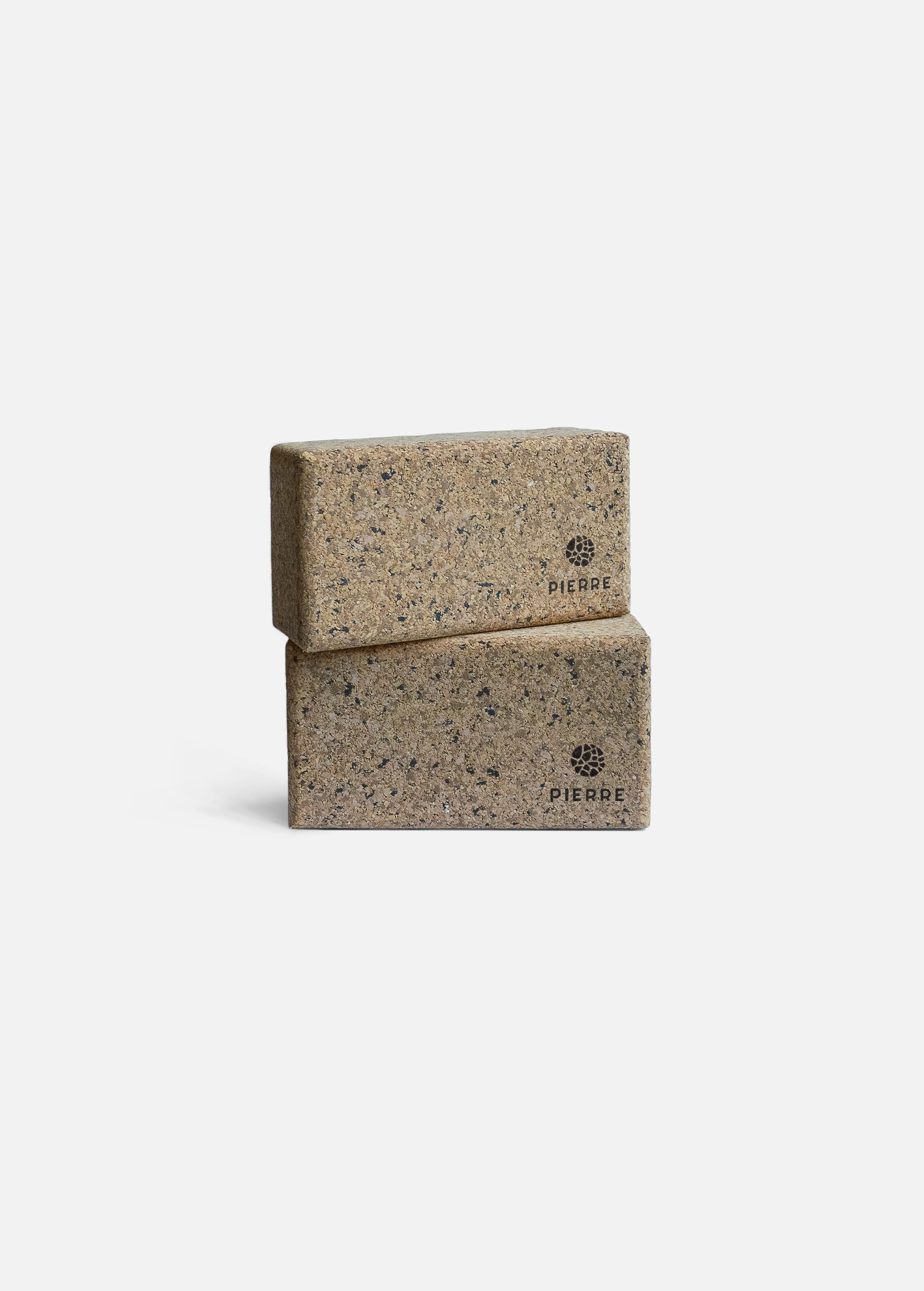 PIERRE Recycled Cork Yoga Blocks