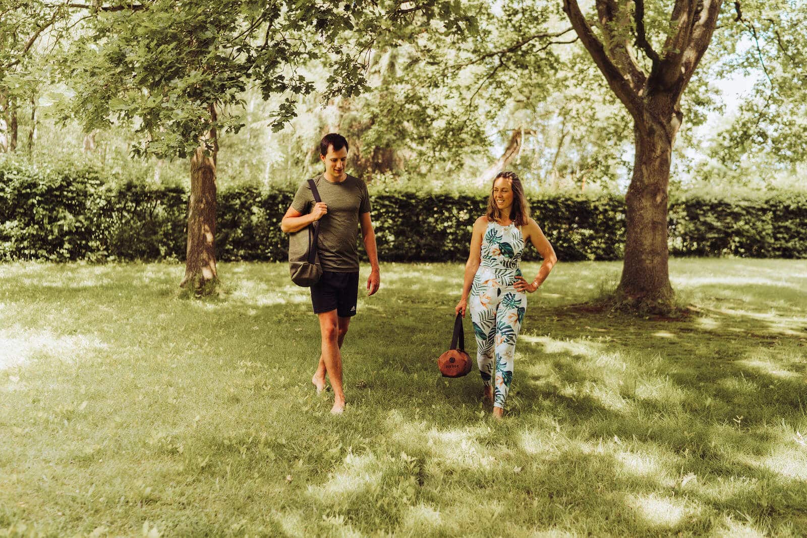 People Carrying PIERRE Yoga Bags