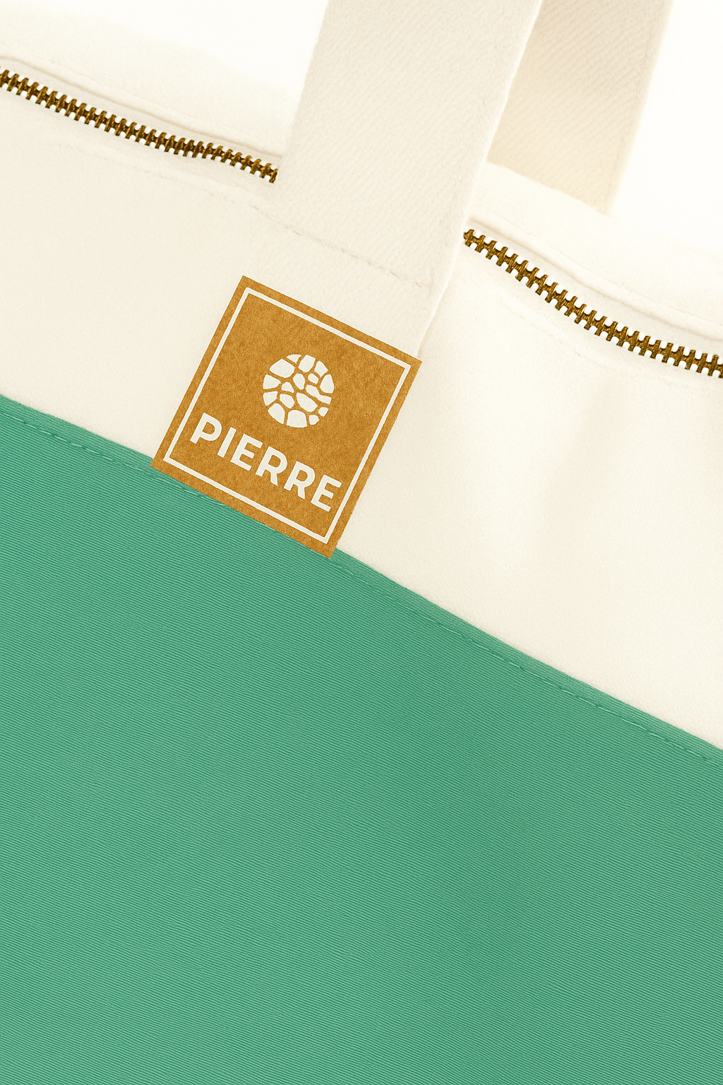PIERRE Branded Canvas Tote Bag