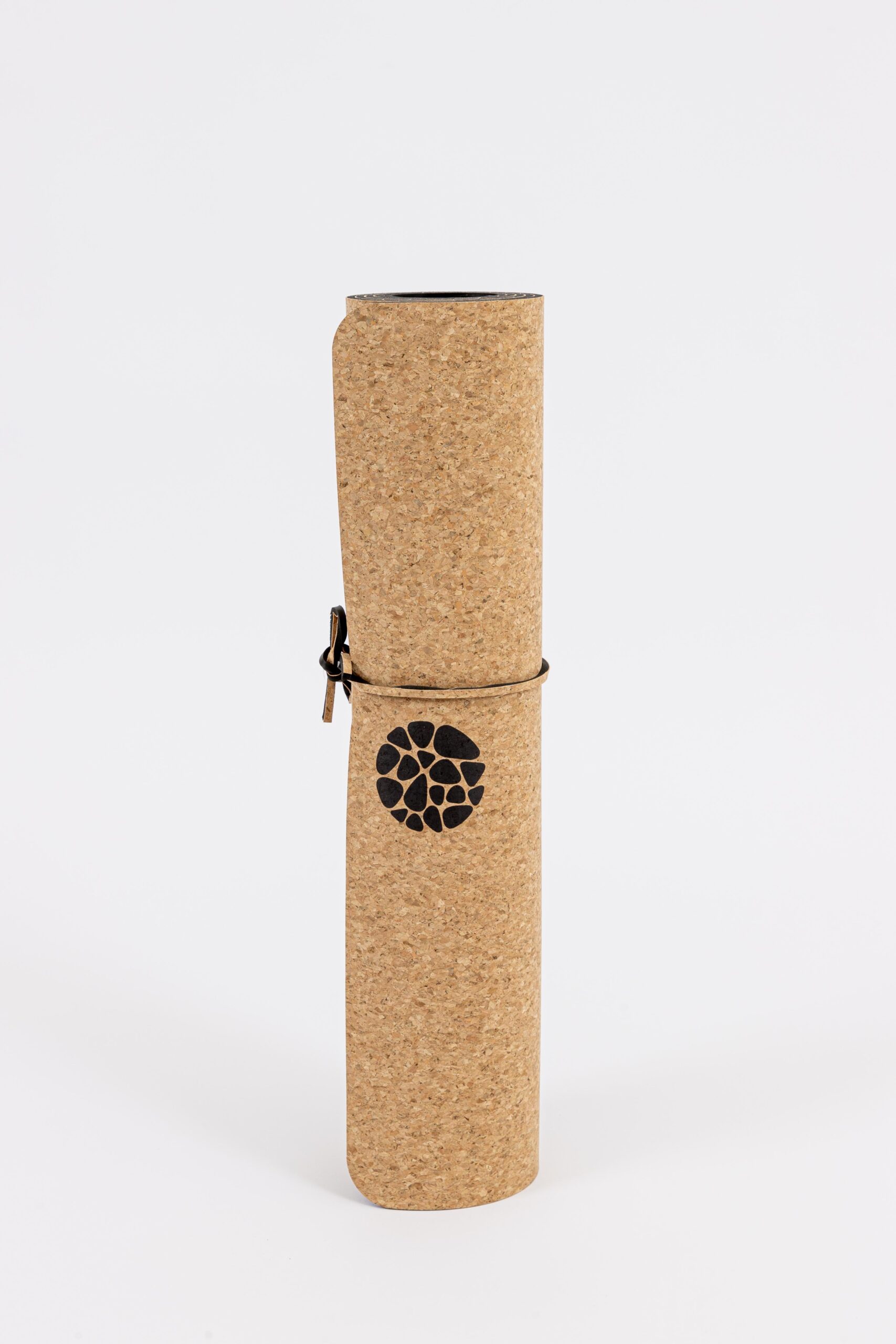Rolled PIERRE Cork Yoga Mat