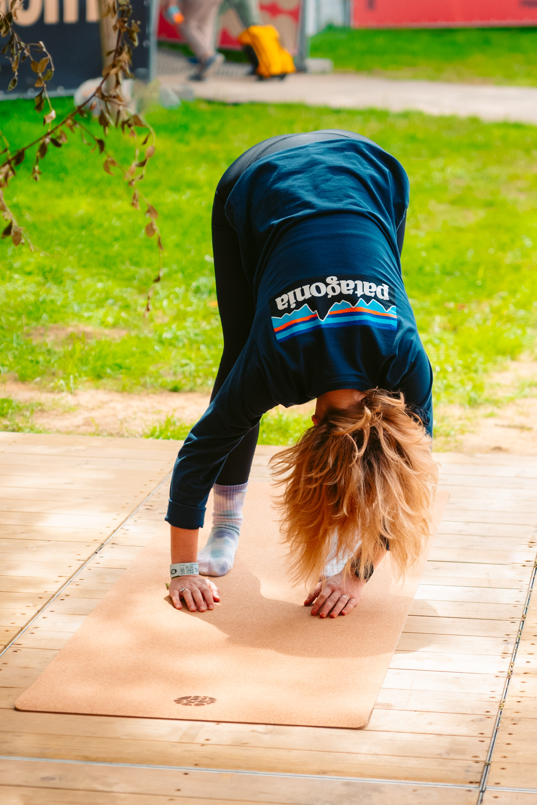 Rock Werchter Forward Fold Navy Jumper