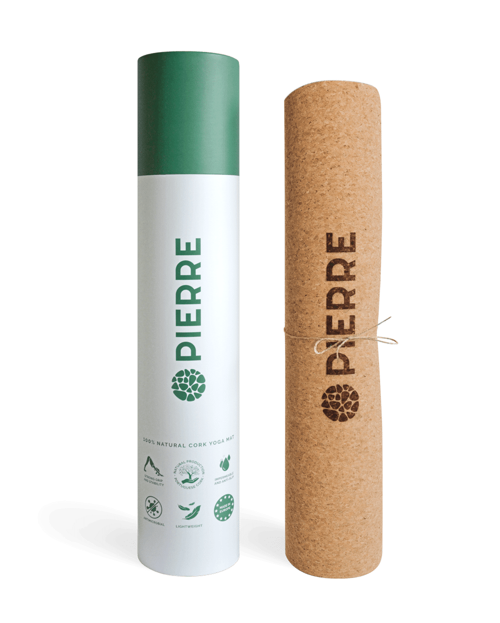 PIERRE Cork Yoga Mat And Case