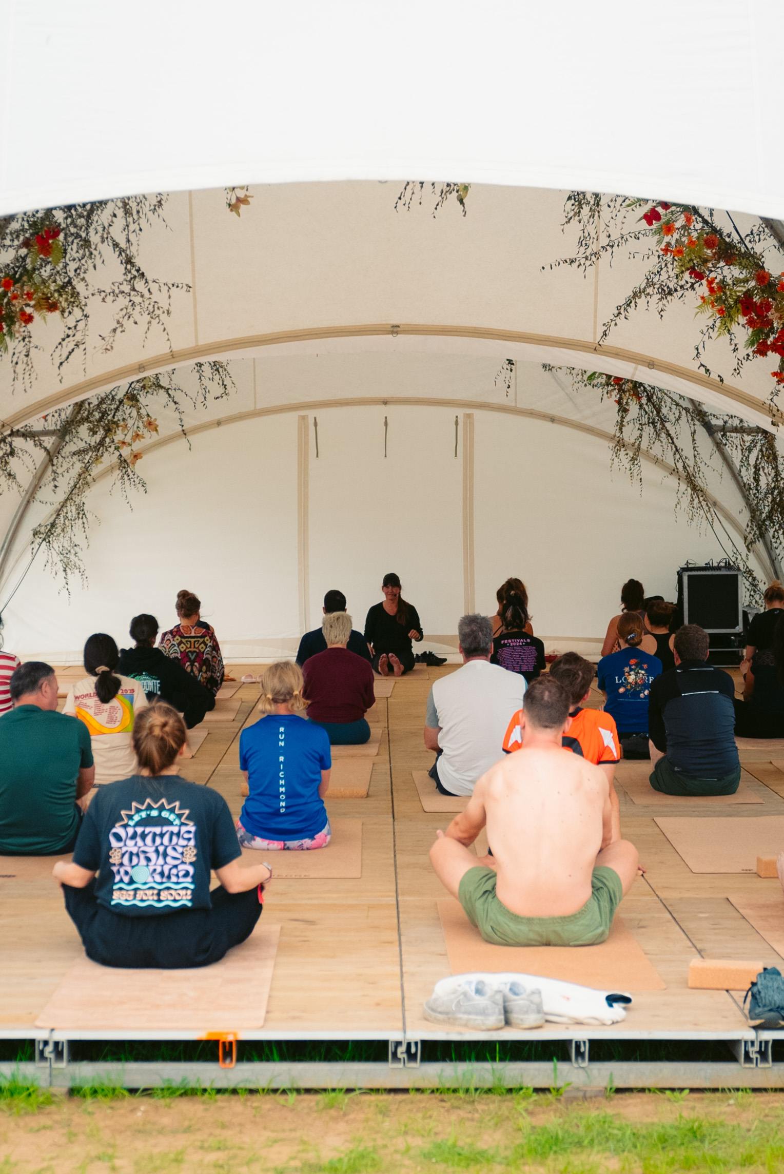 Rock Werchter Audience Open Tent Field