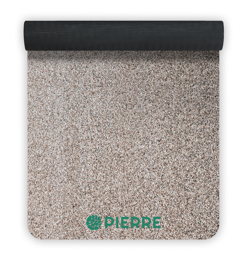 Unrolled PIERRE Cork Yoga Mat