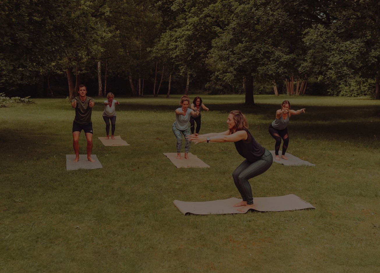 Group Yoga Class On PIERRE Mats