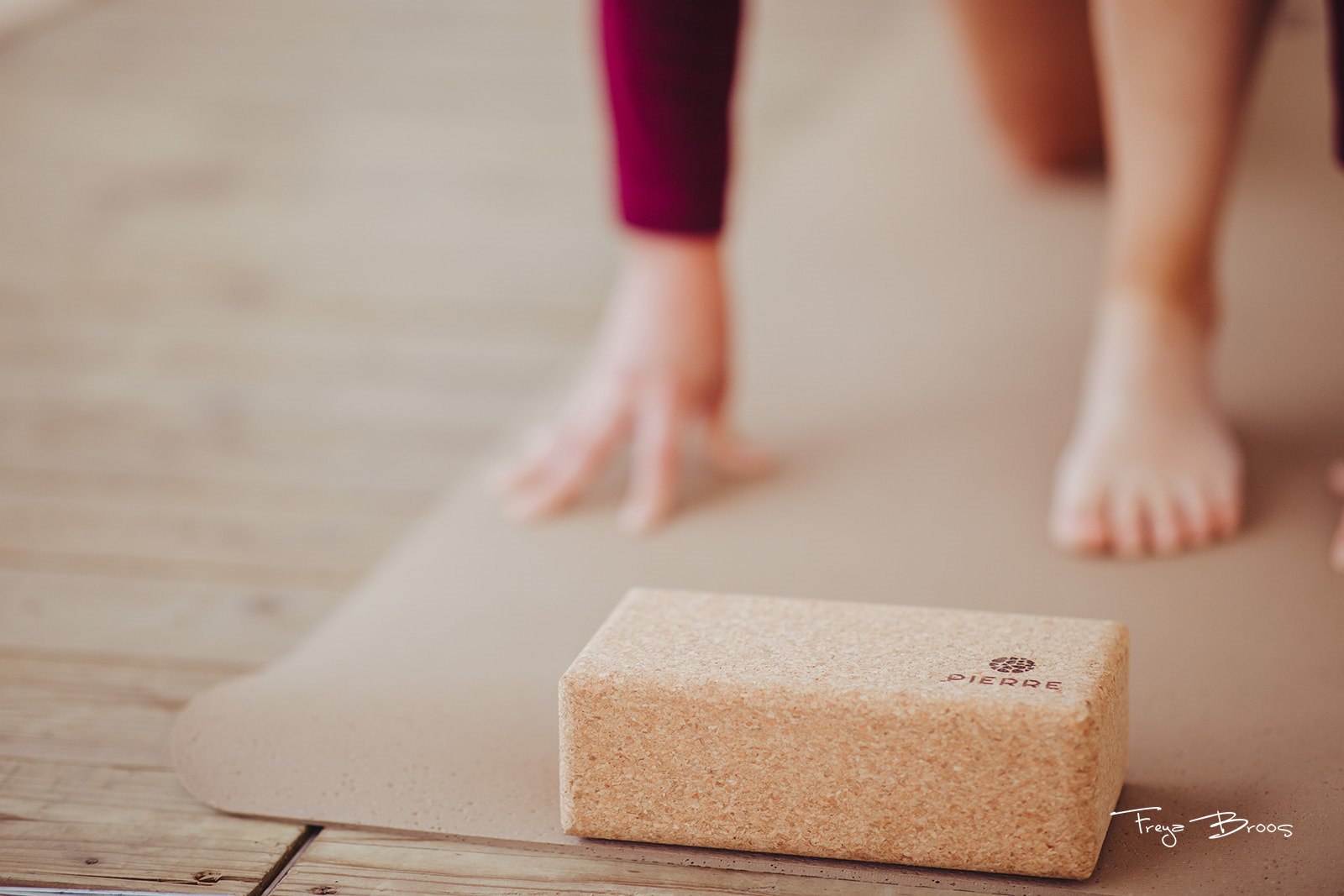 Festival Dome Cork Block Cream Mat Still