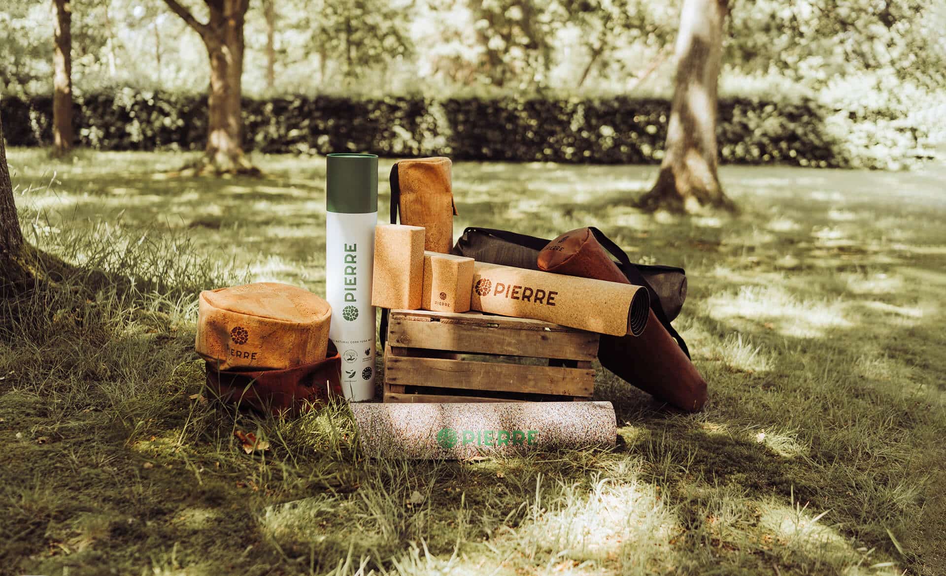 Sustainable PIERRE Yoga Equipment Collection