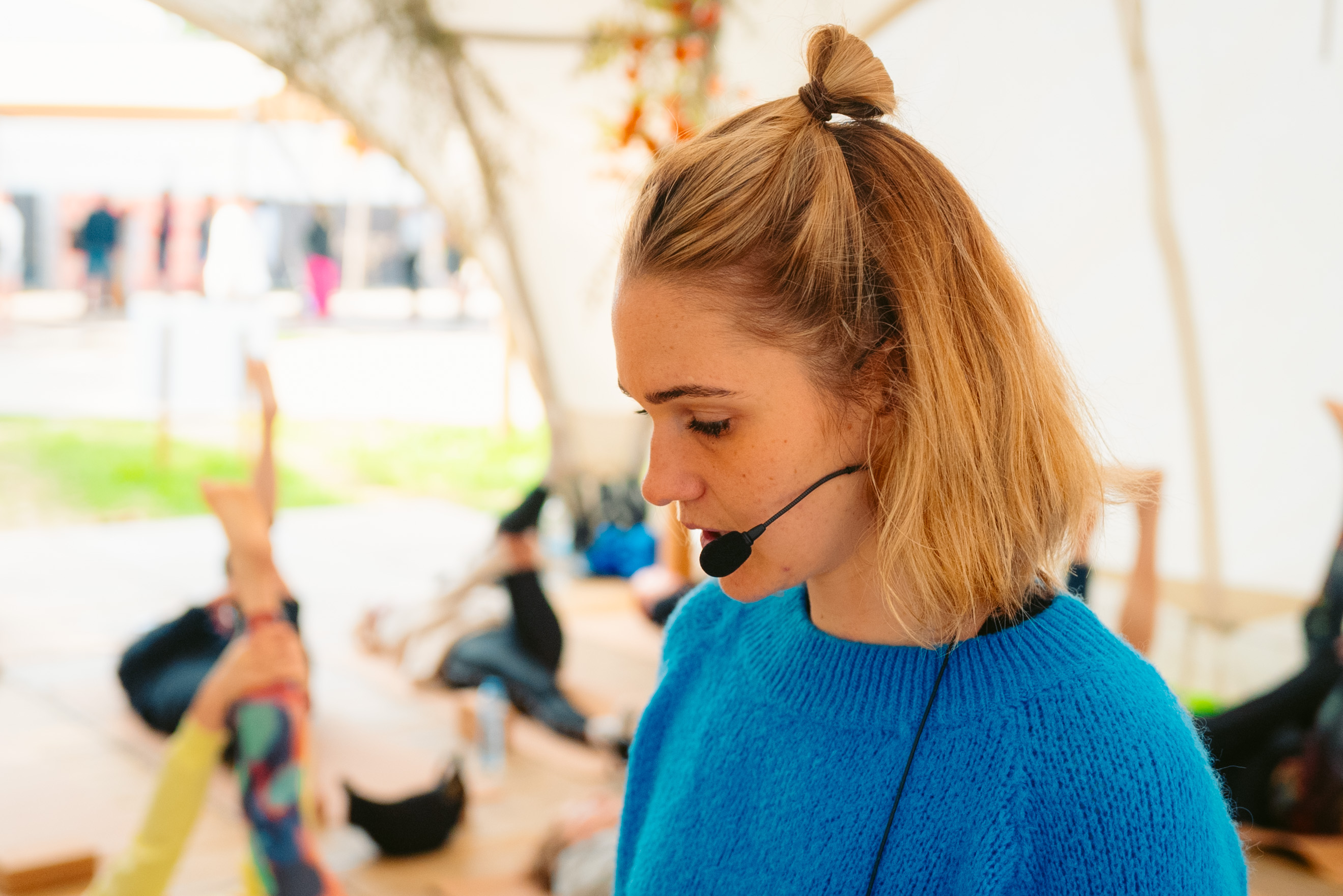 Rock Werchter Teacher Blue Profile Mic