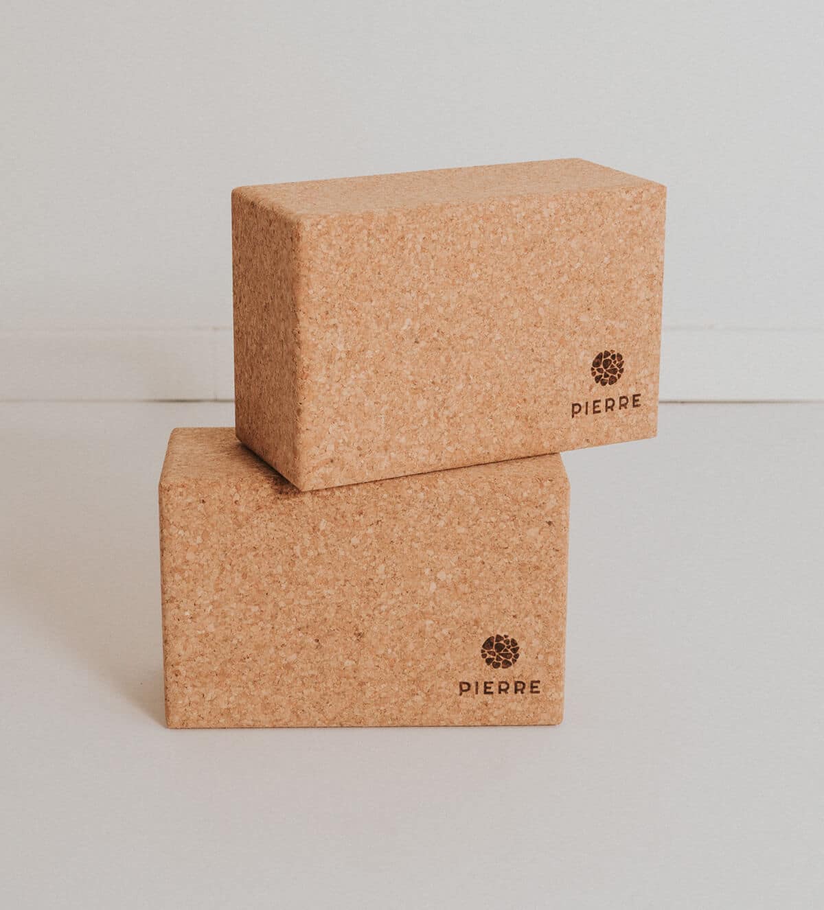 PIERRE Sustainable Cork Yoga Blocks