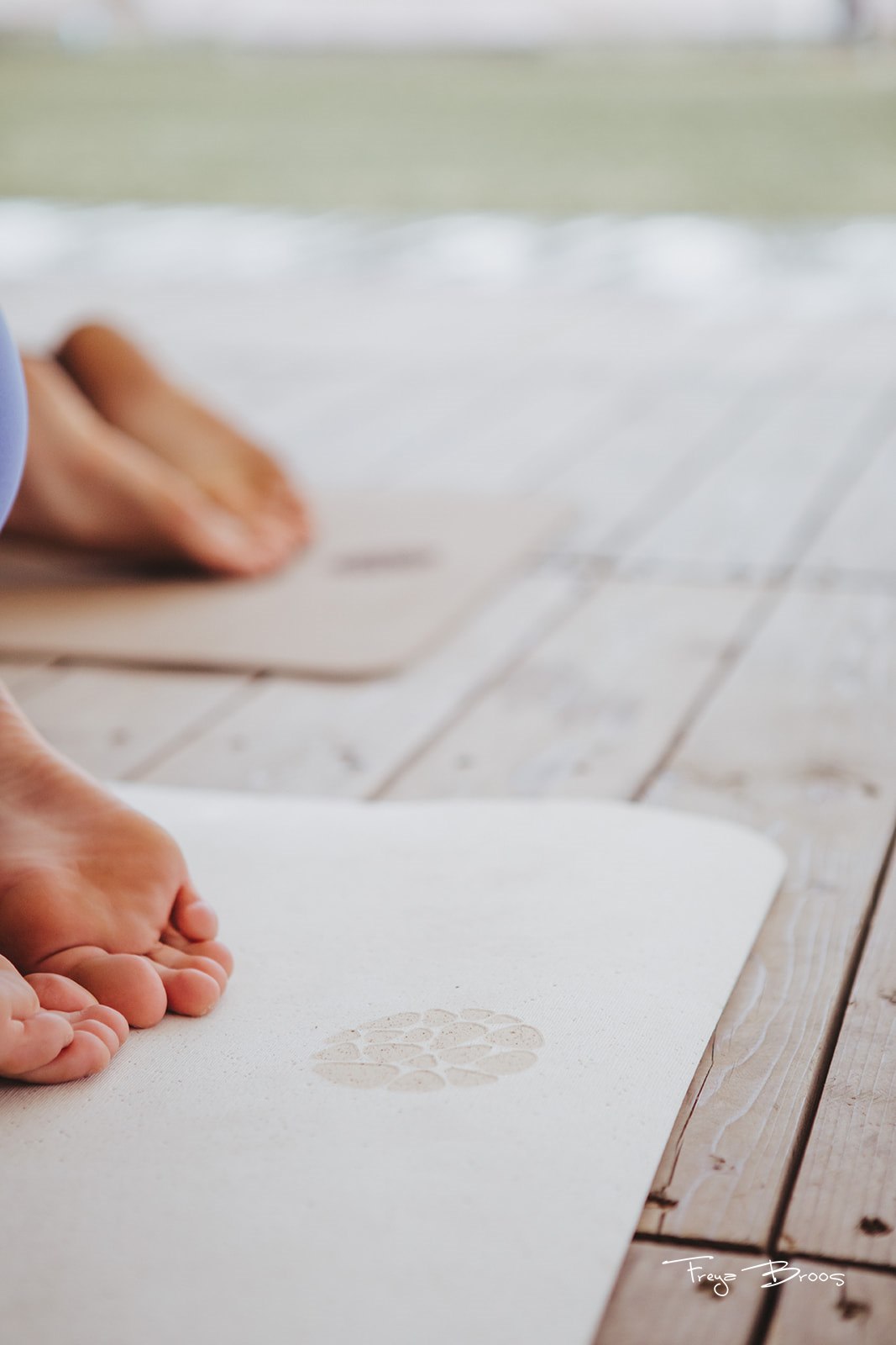 Festival Dome Foot Mat Logo Detail