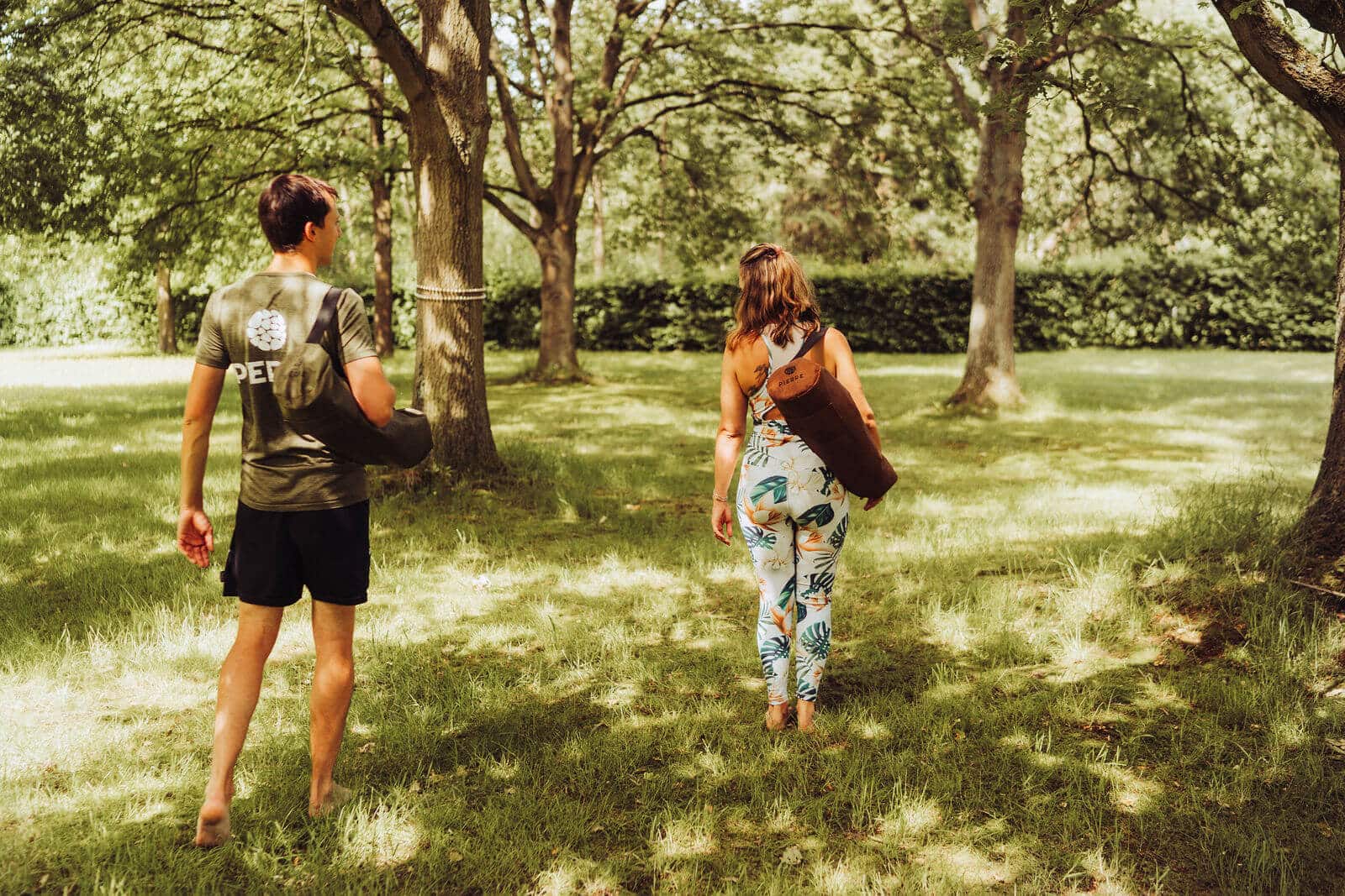 People Carrying PIERRE Yoga Bags