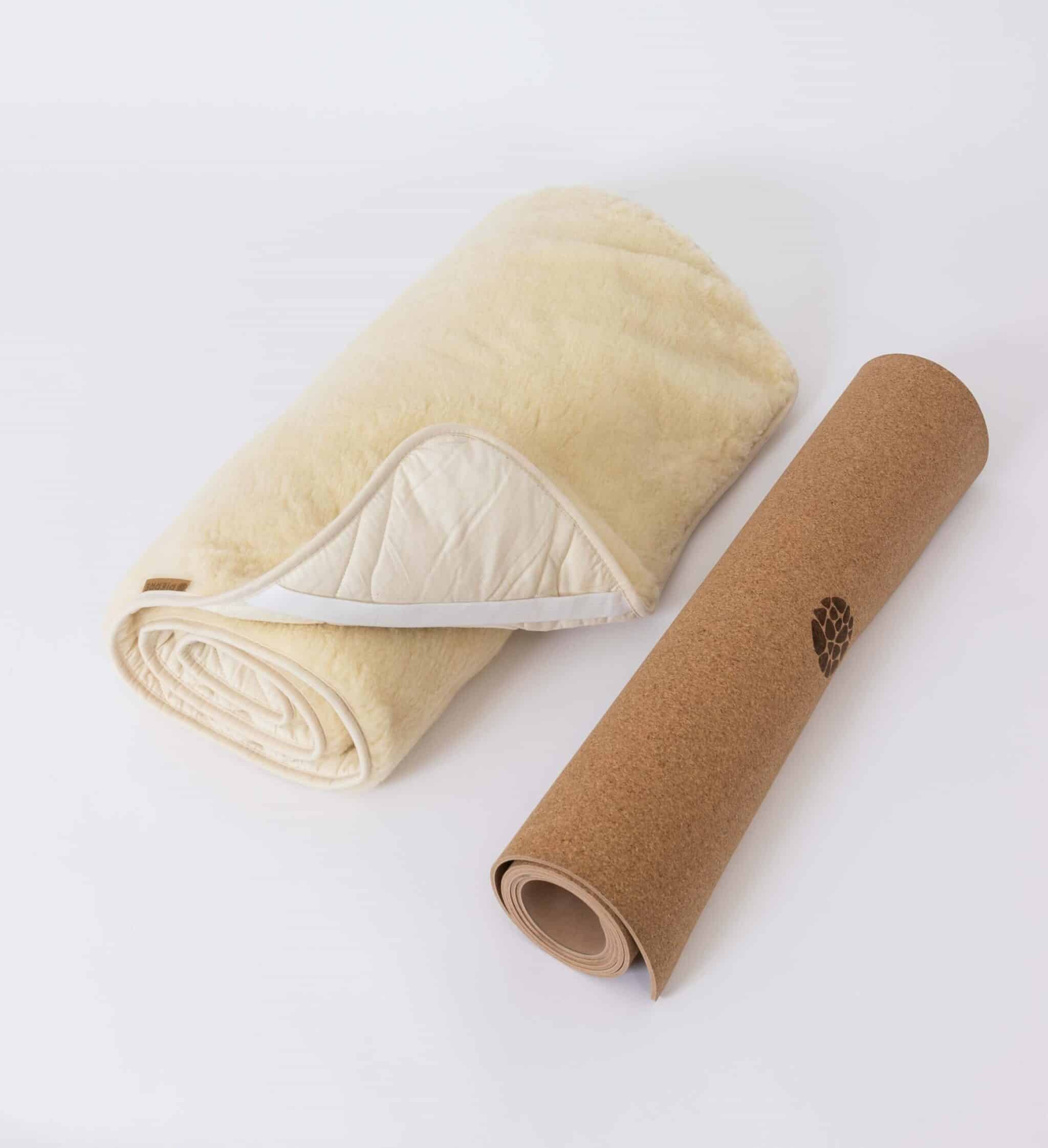 PIERRE Wool And Cork Yoga Mats