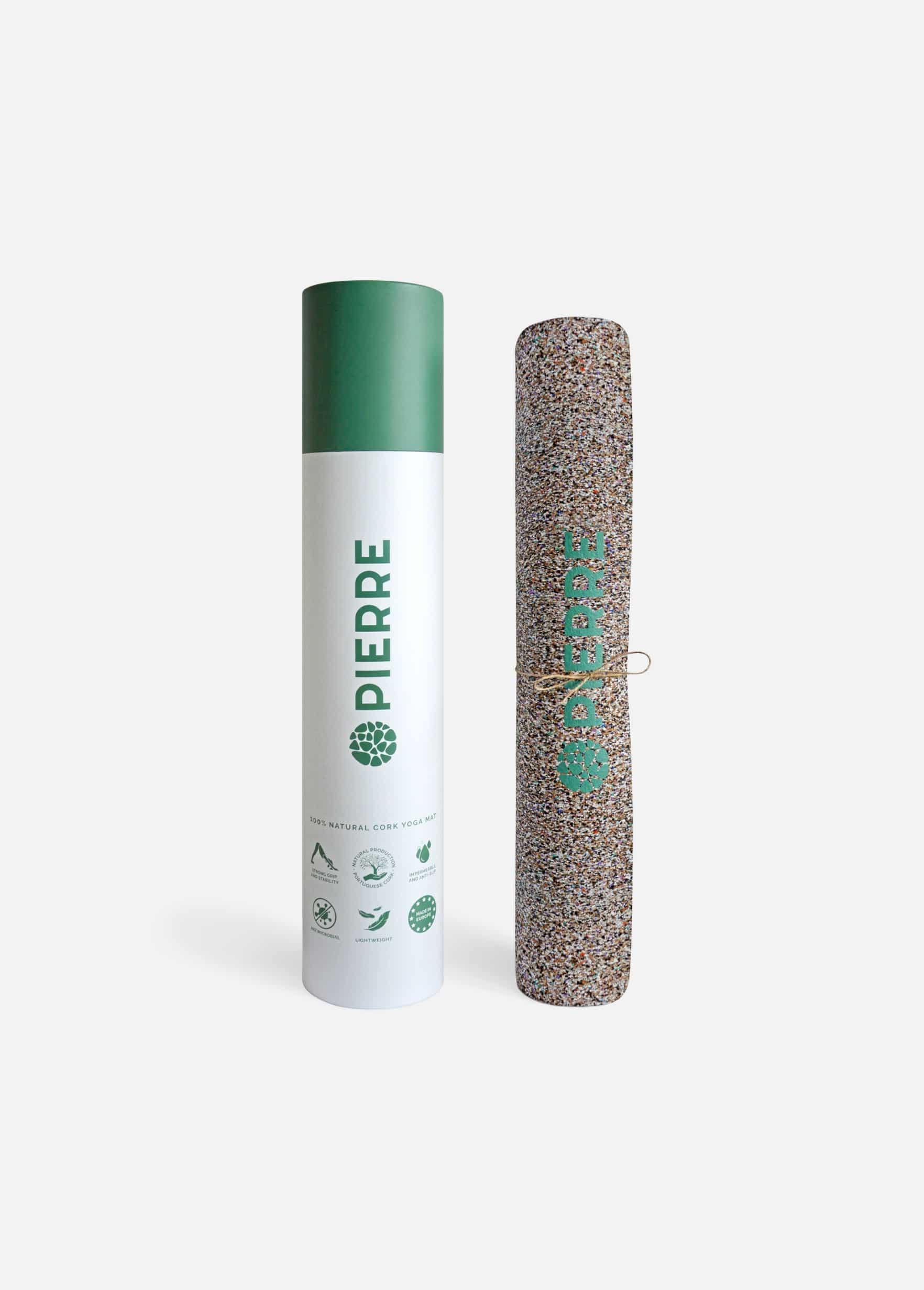 PIERRE Recycled Cork Yoga Mat