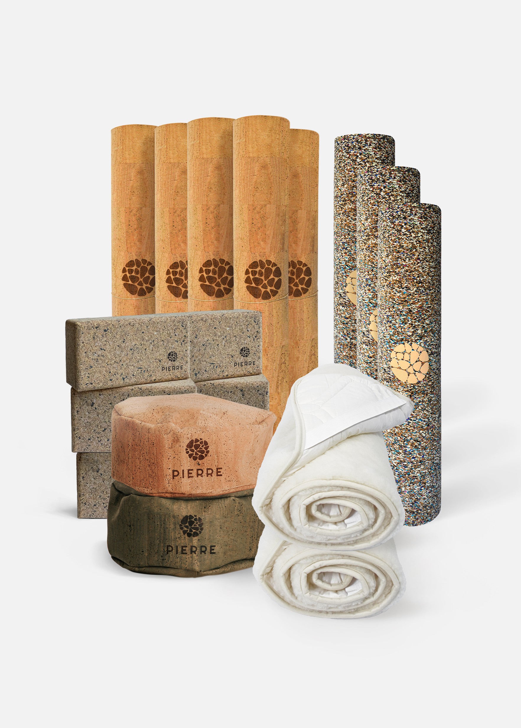 Sustainable PIERRE Yoga Equipment Collection