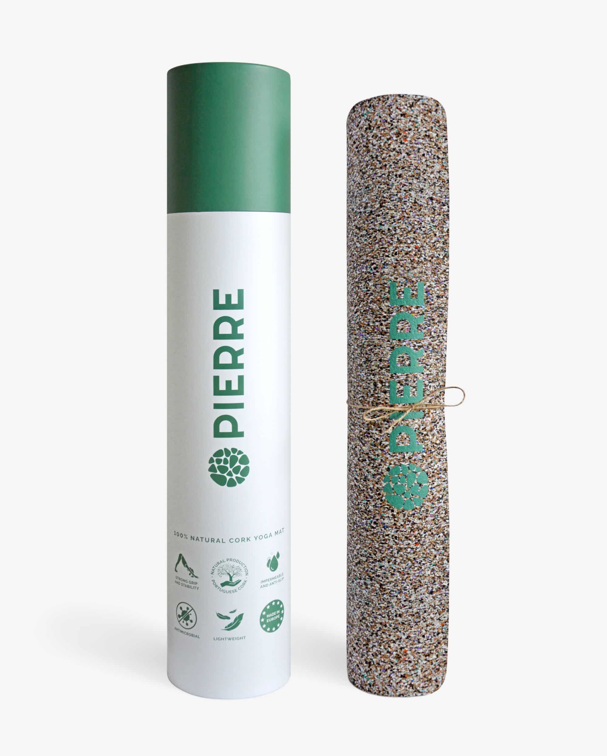 PIERRE Recycled Cork Yoga Mat