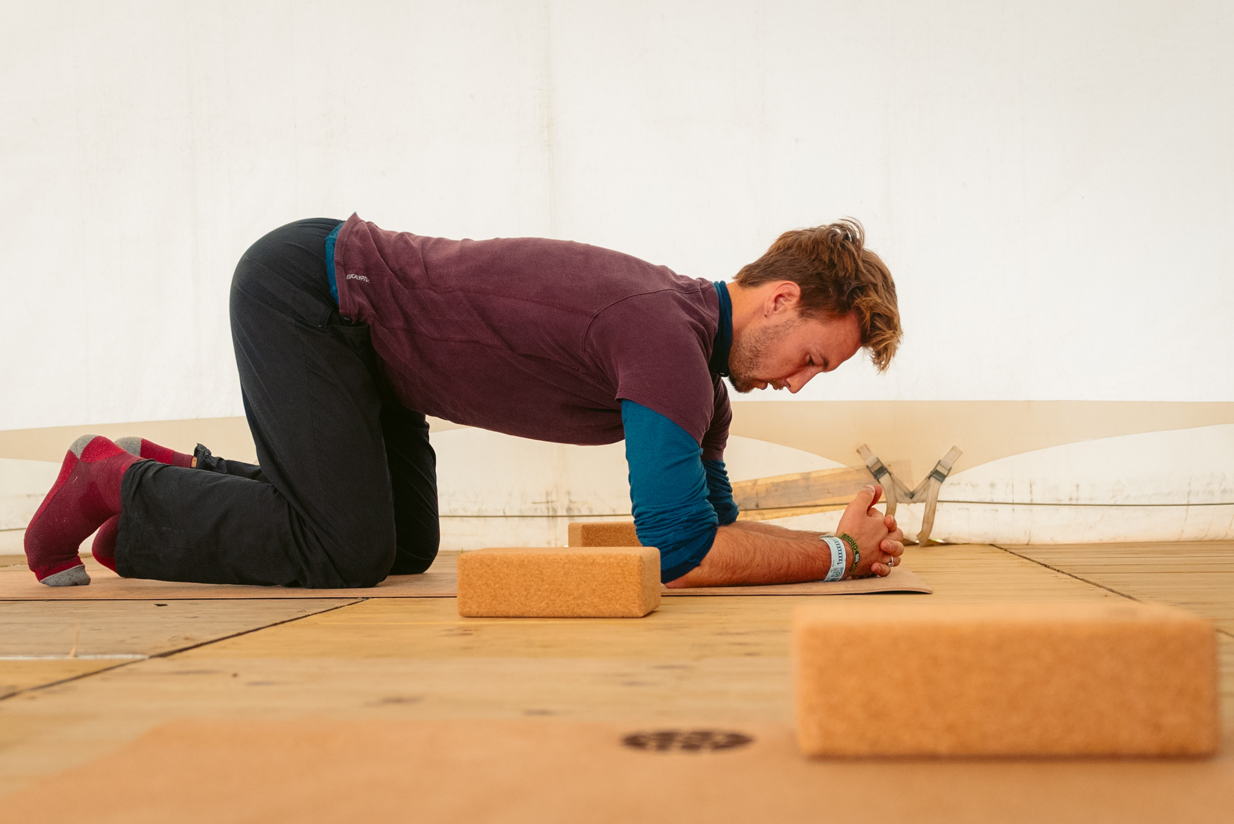 Rock Werchter Teacher Kneeling Blocks