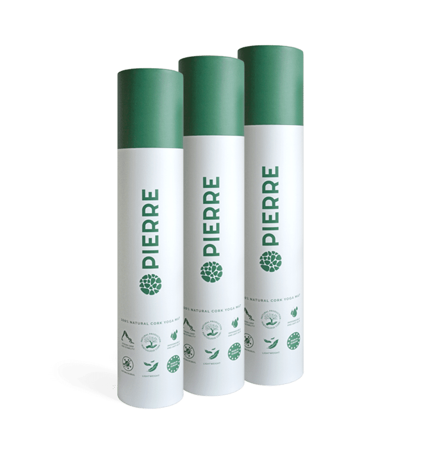 PIERRE Sustainable Yoga Mat Packaging