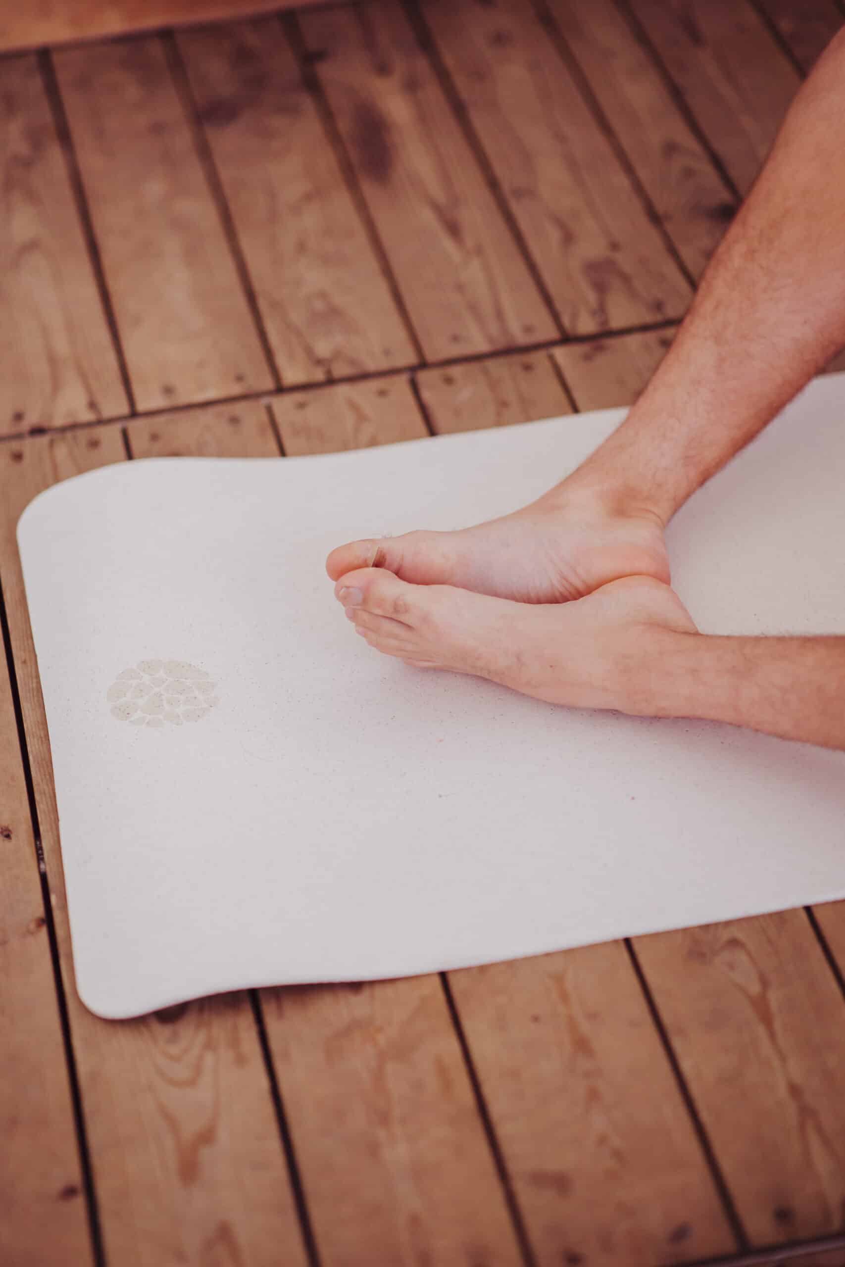 PIERRE Wool Yoga Mat Detail
