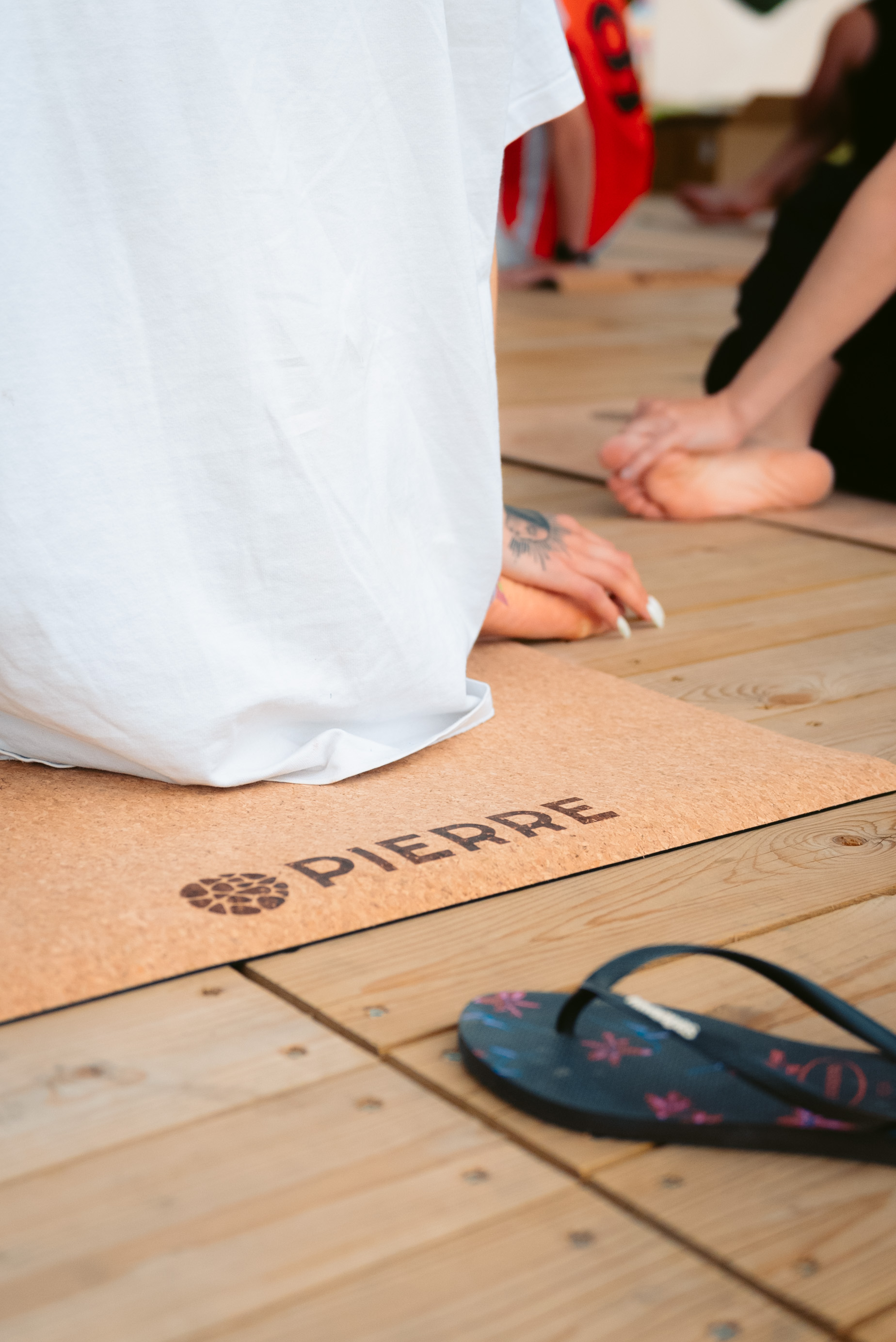 Rock Werchter Cork Mat Flip Flops Corner