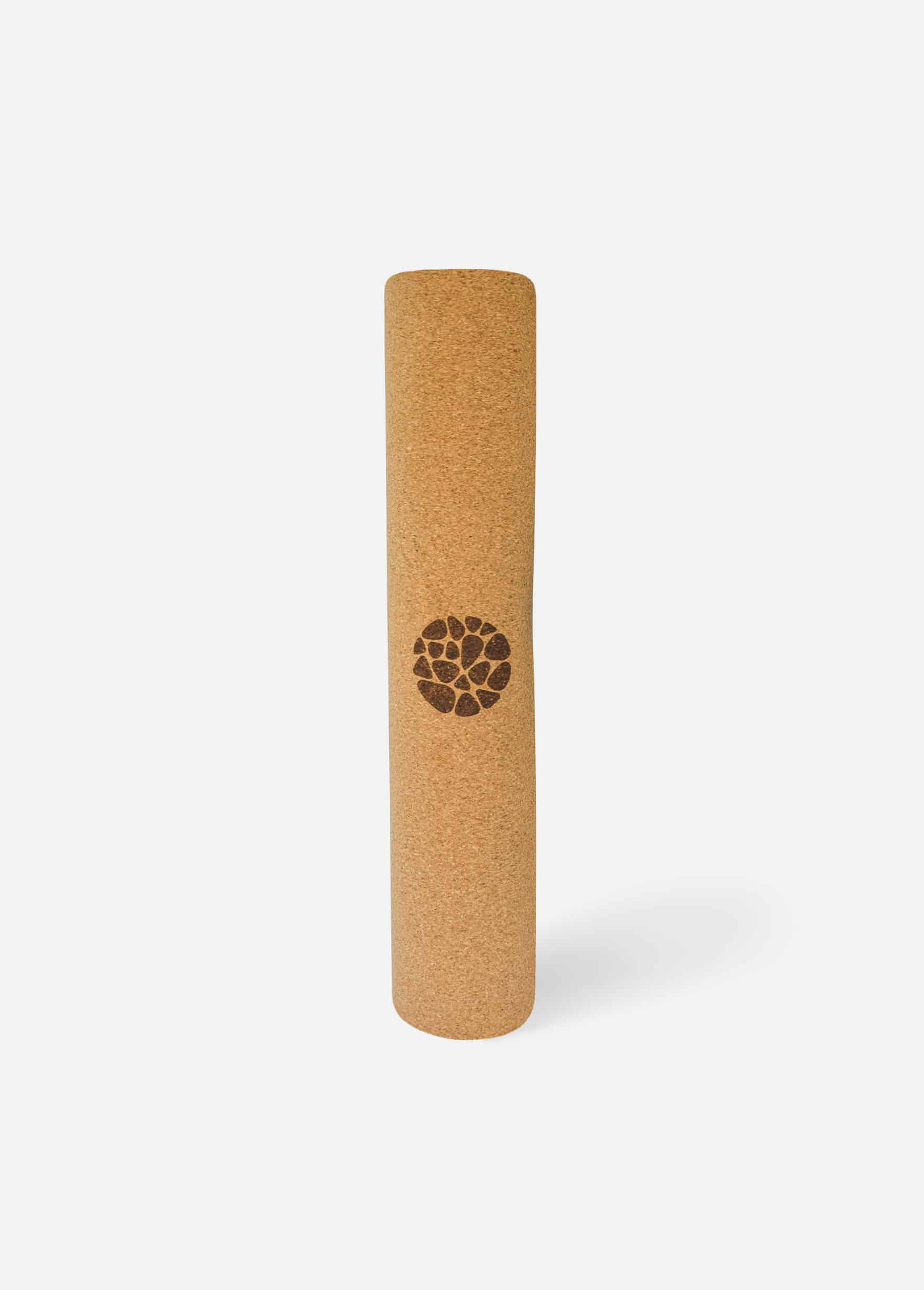 Rolled PIERRE Cork Yoga Mat