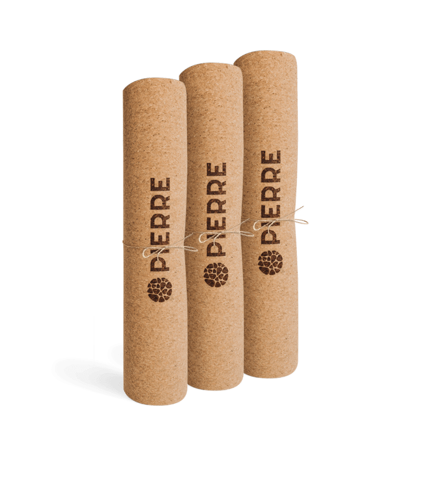 Three Rolled PIERRE Cork Mats