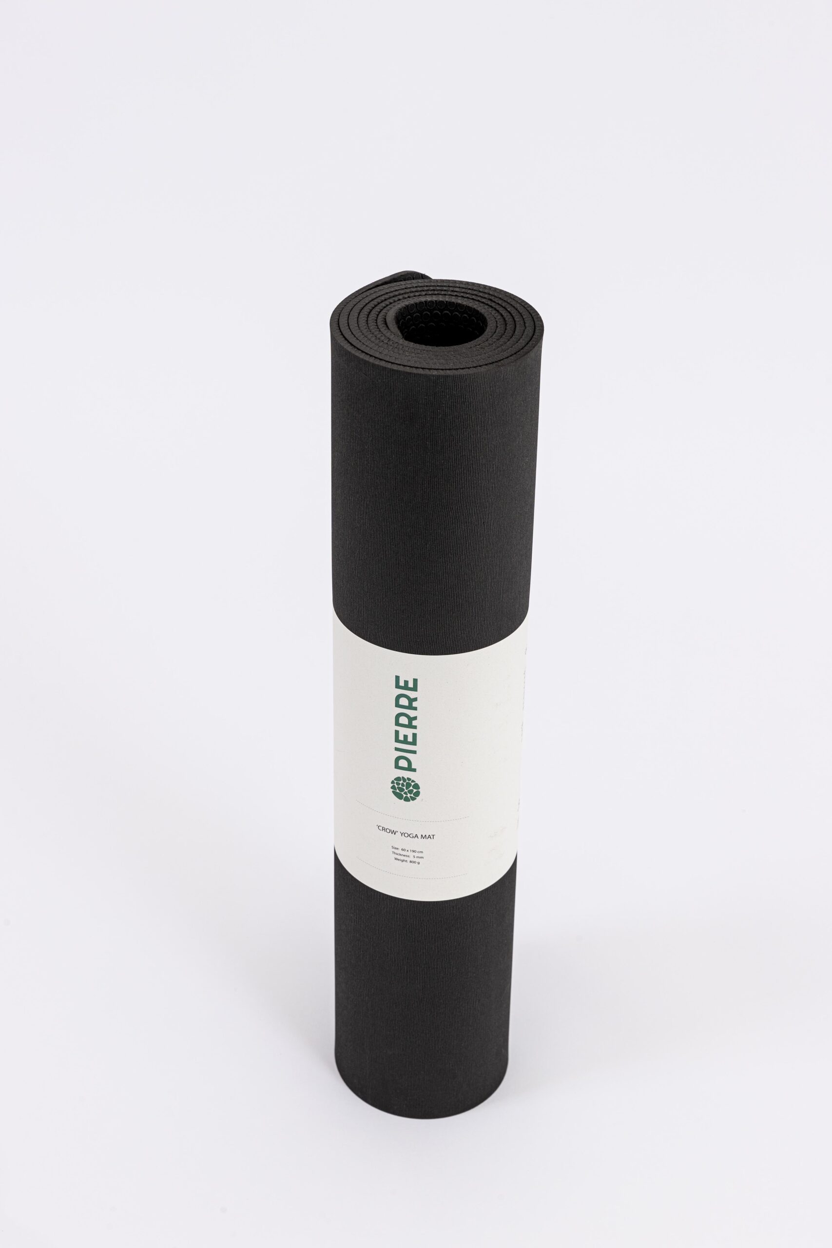 Rolled PIERRE Crow Yoga Mat