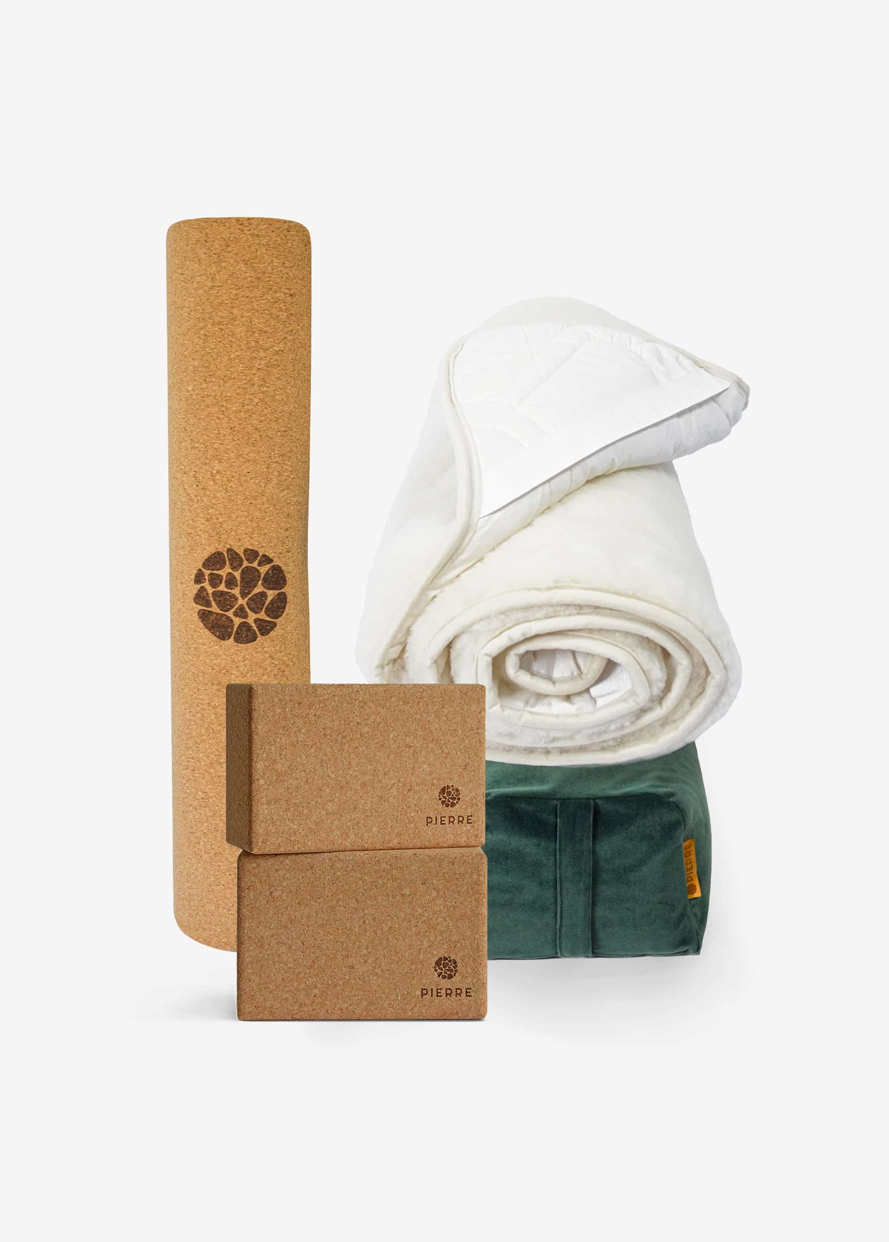 PIERRE Sustainable Yoga Equipment Set