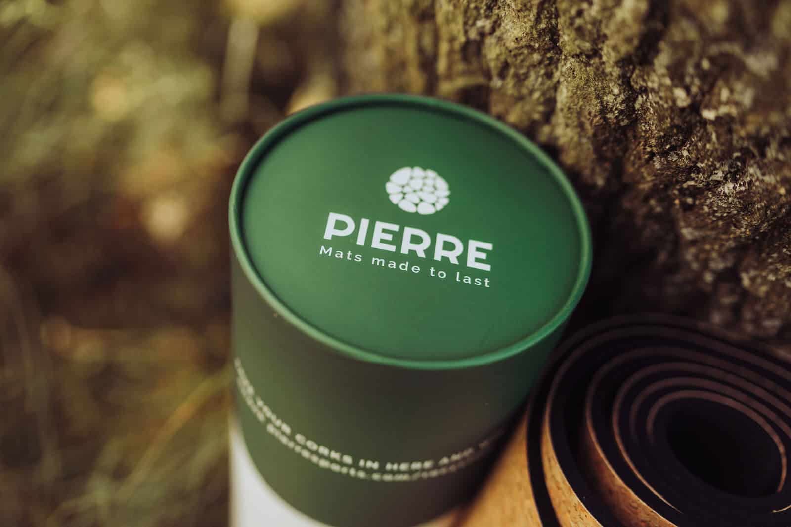 PIERRE Yoga Mat Cylinder Packaging