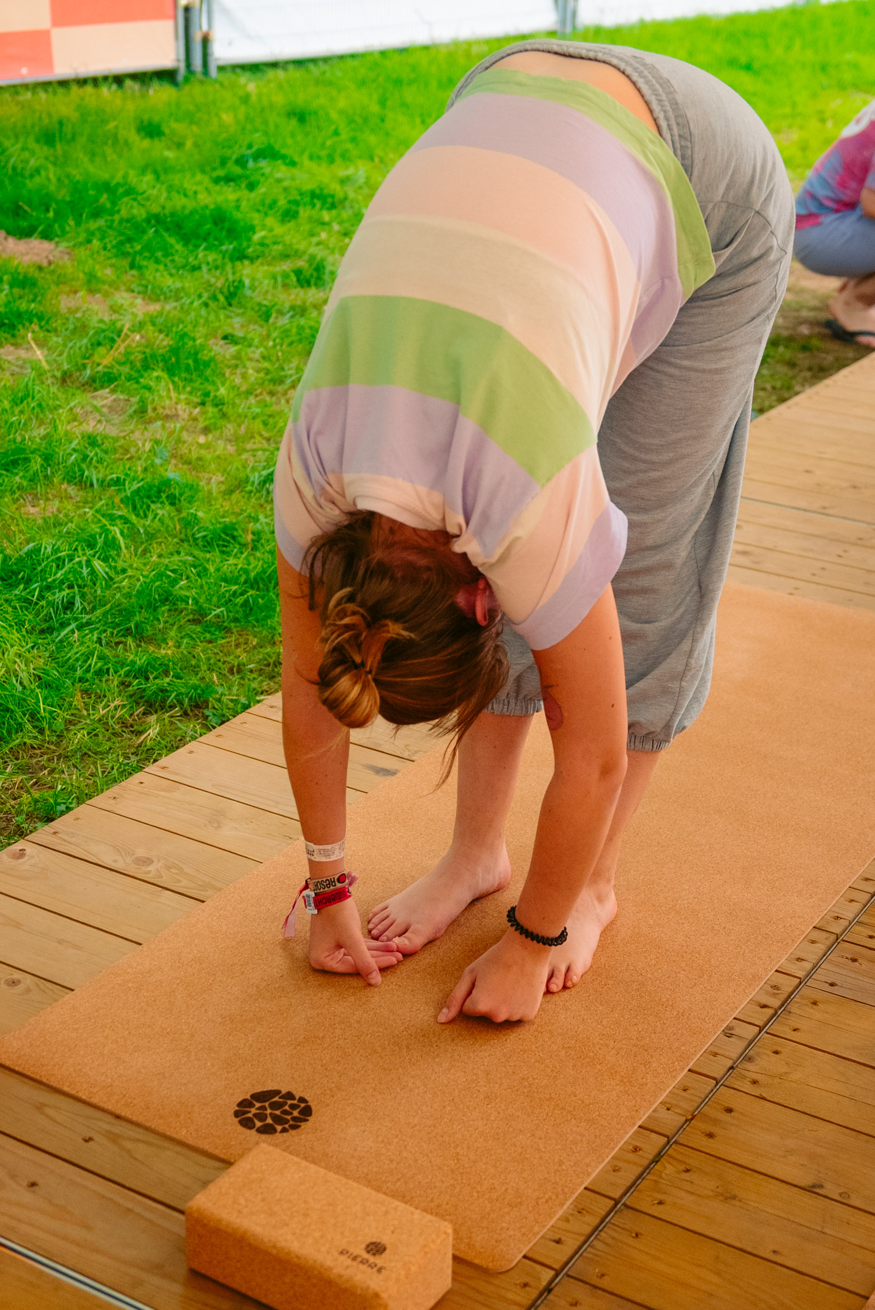 Rock Werchter Downward Dog Pastel Top
