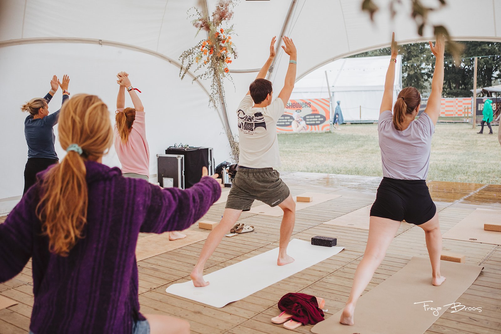 Festival Dome Class Arms Raised Tent