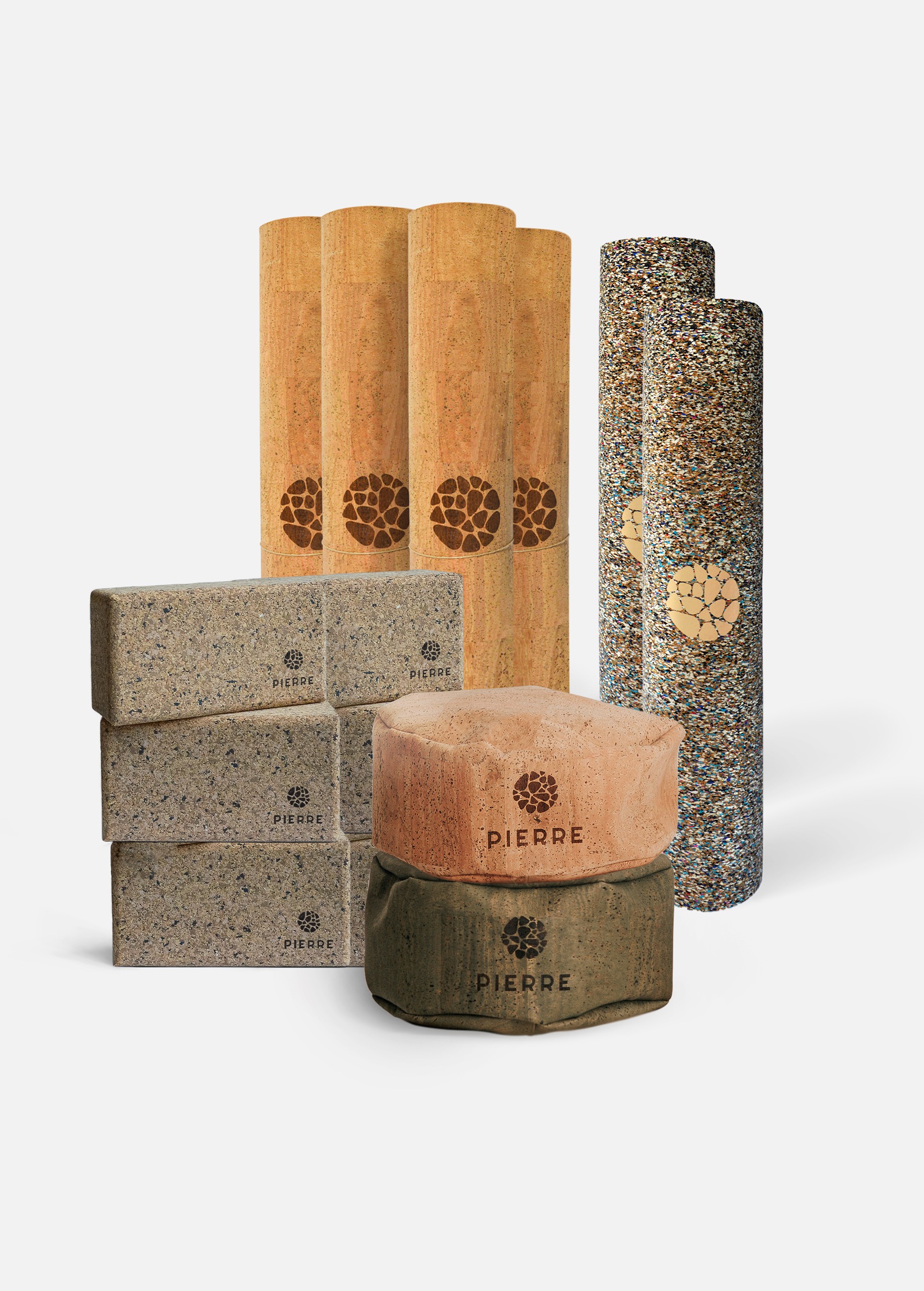 Eco Friendly PIERRE Yoga Equipment Set