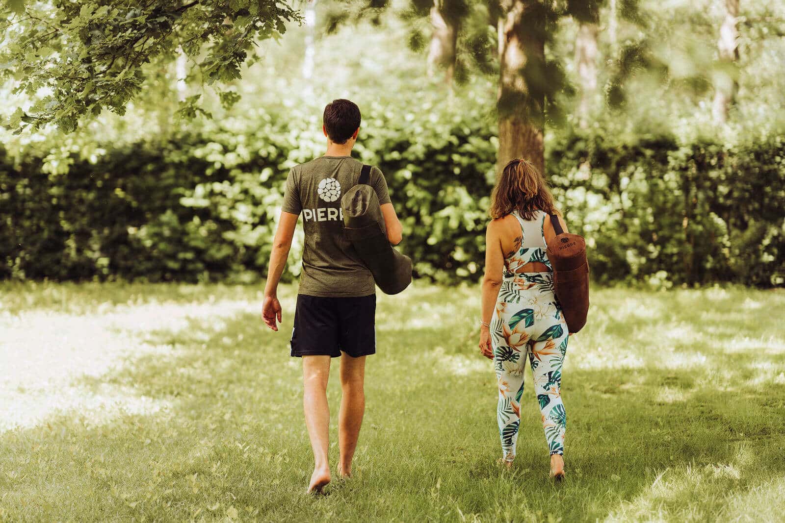 People Carrying PIERRE Yoga Mats