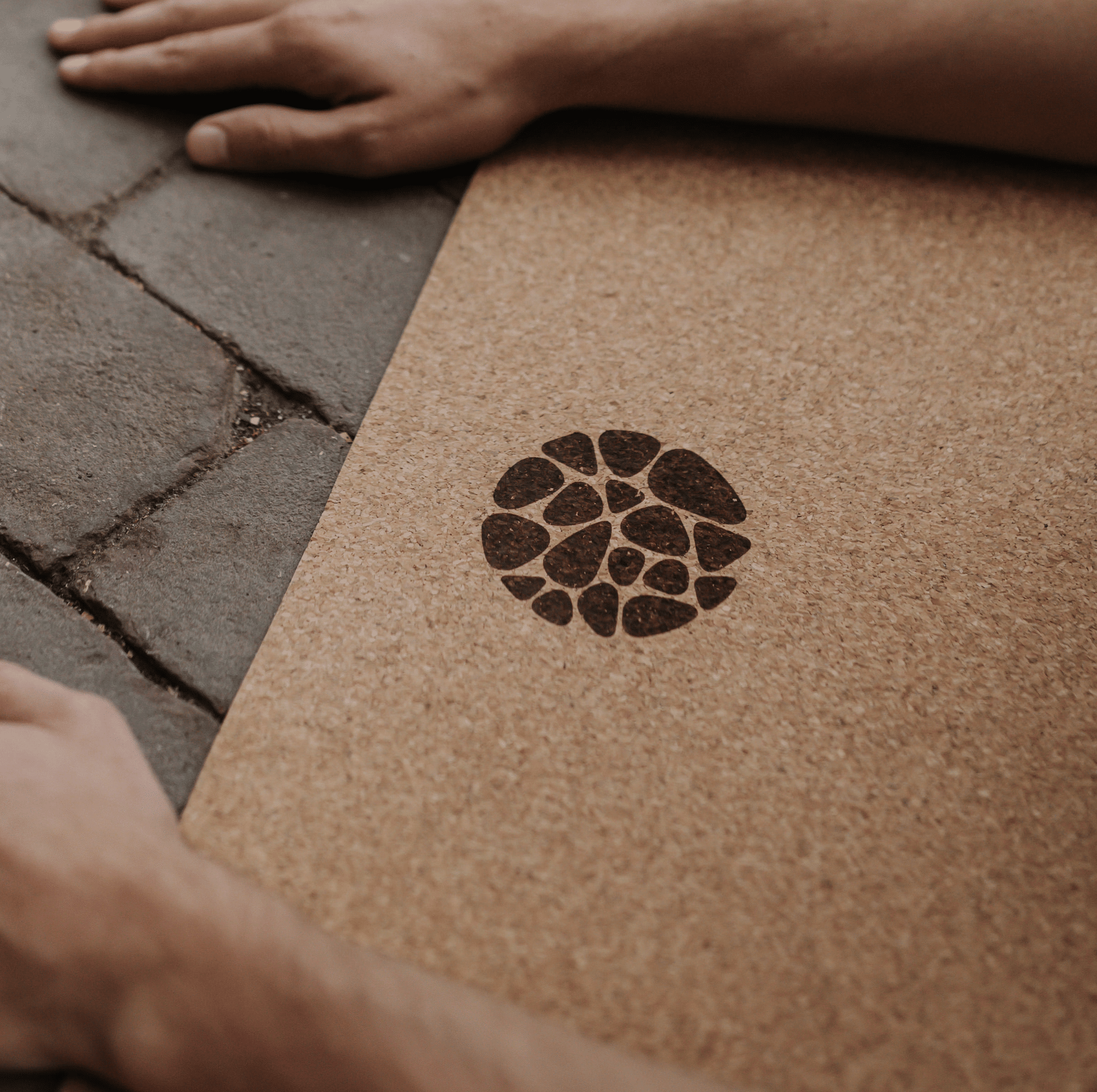 PIERRE Cork Yoga Mat Detail