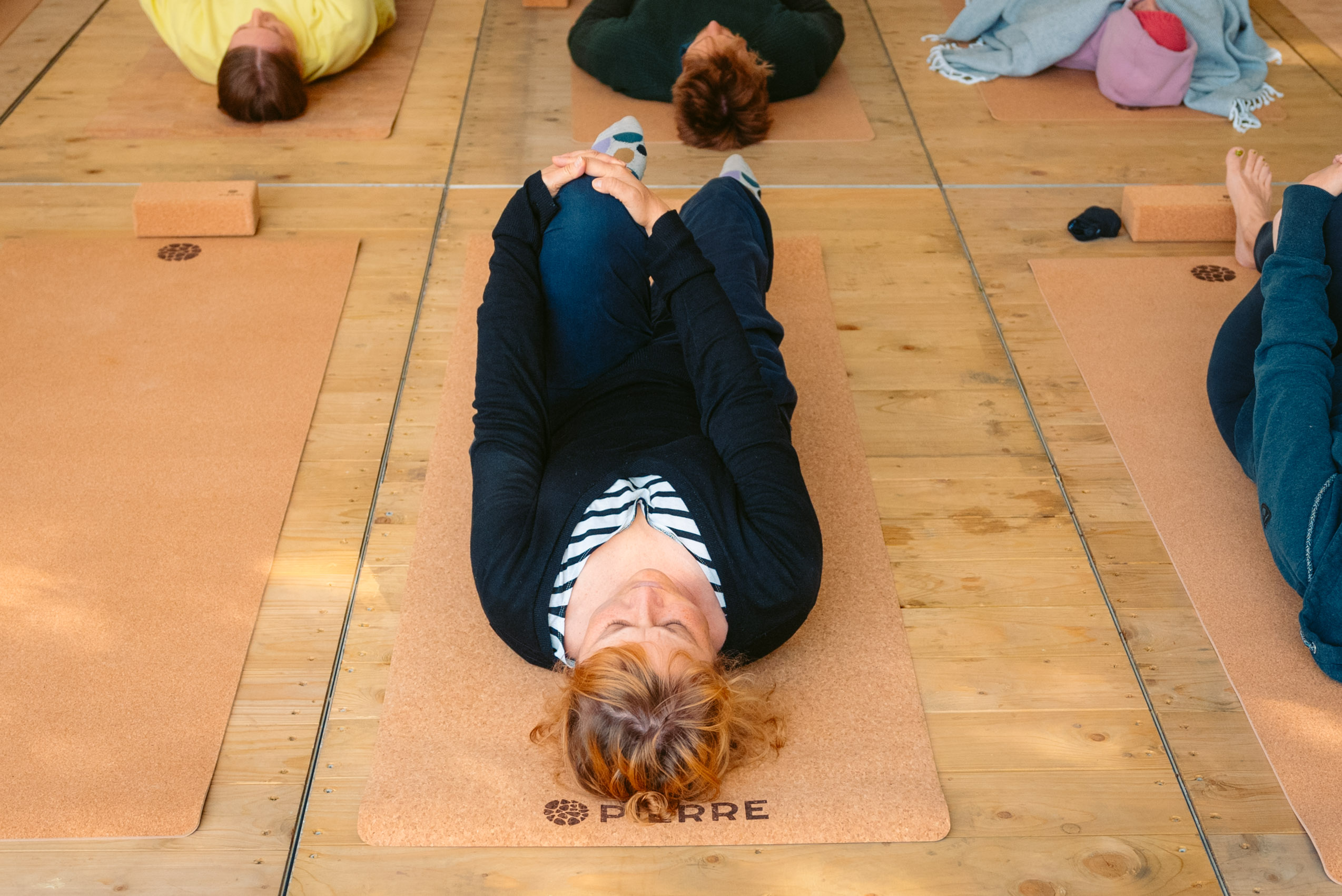 Rock Werchter Woman Savasana Overhead Mat