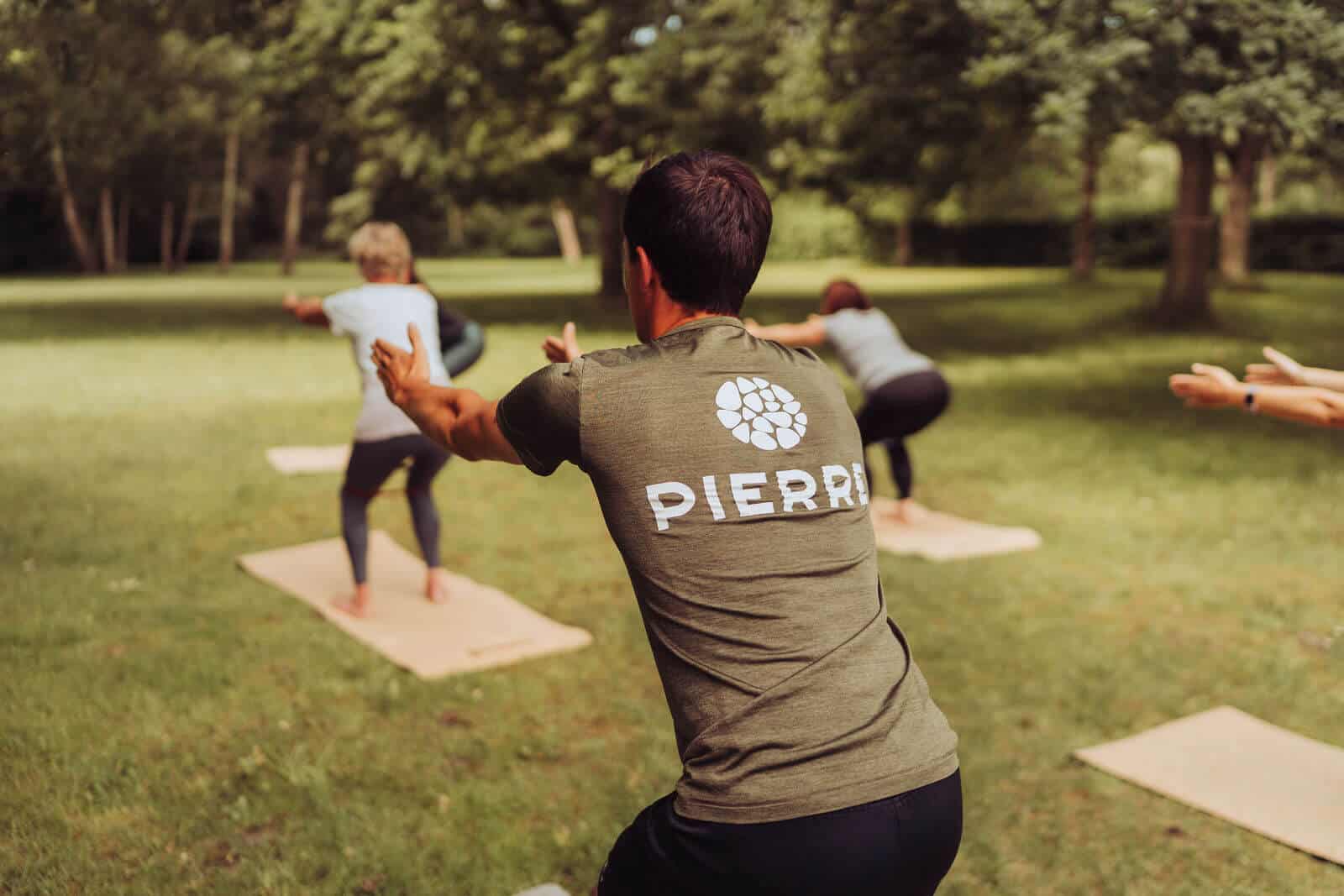 Outdoor Yoga Class With PIERRE