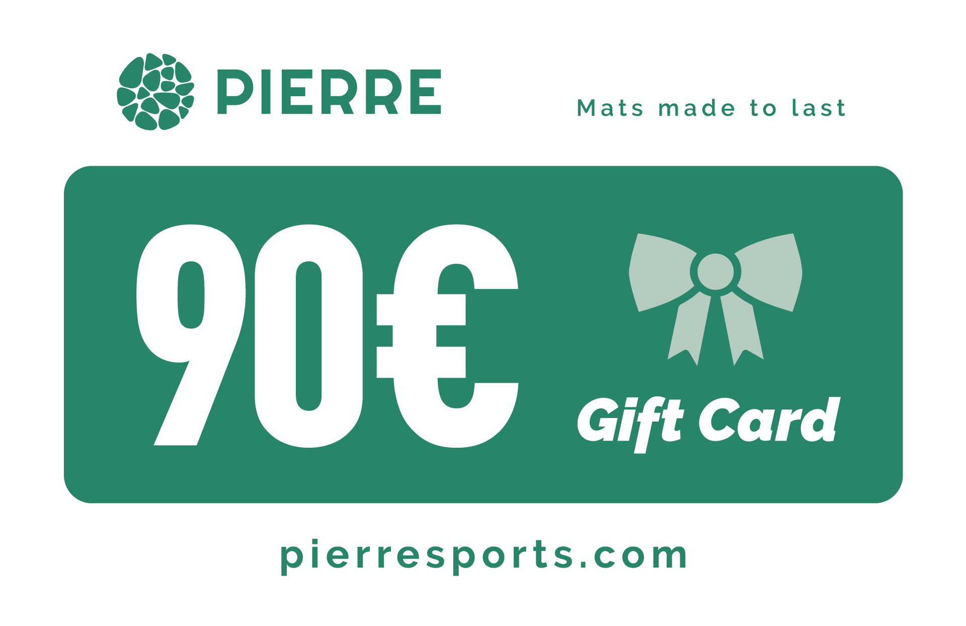 PIERRE Ninety Euro Gift Card