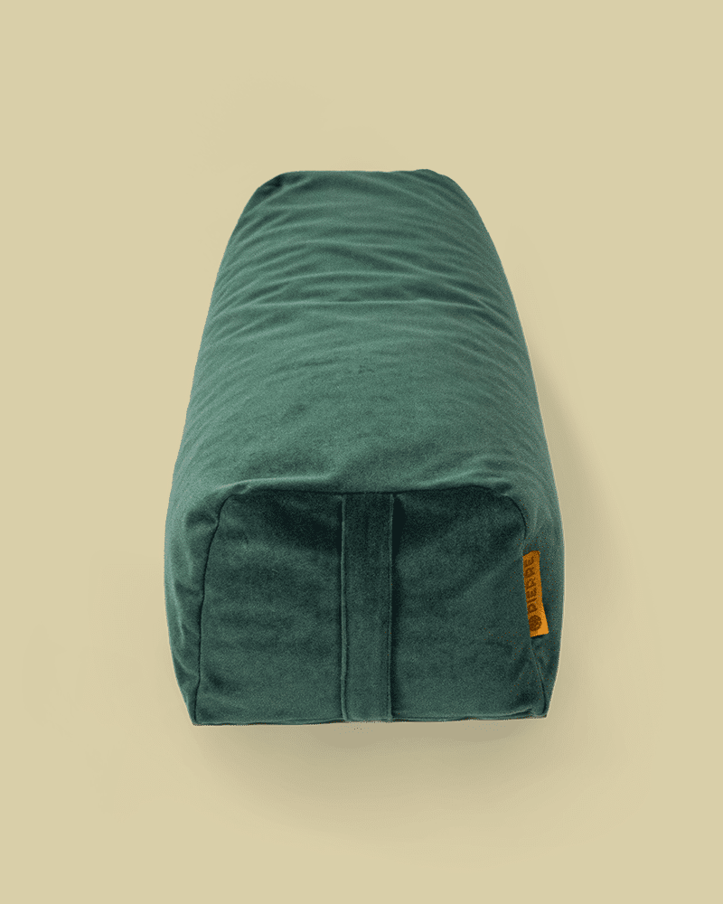Dark Green PIERRE Yoga Bolster