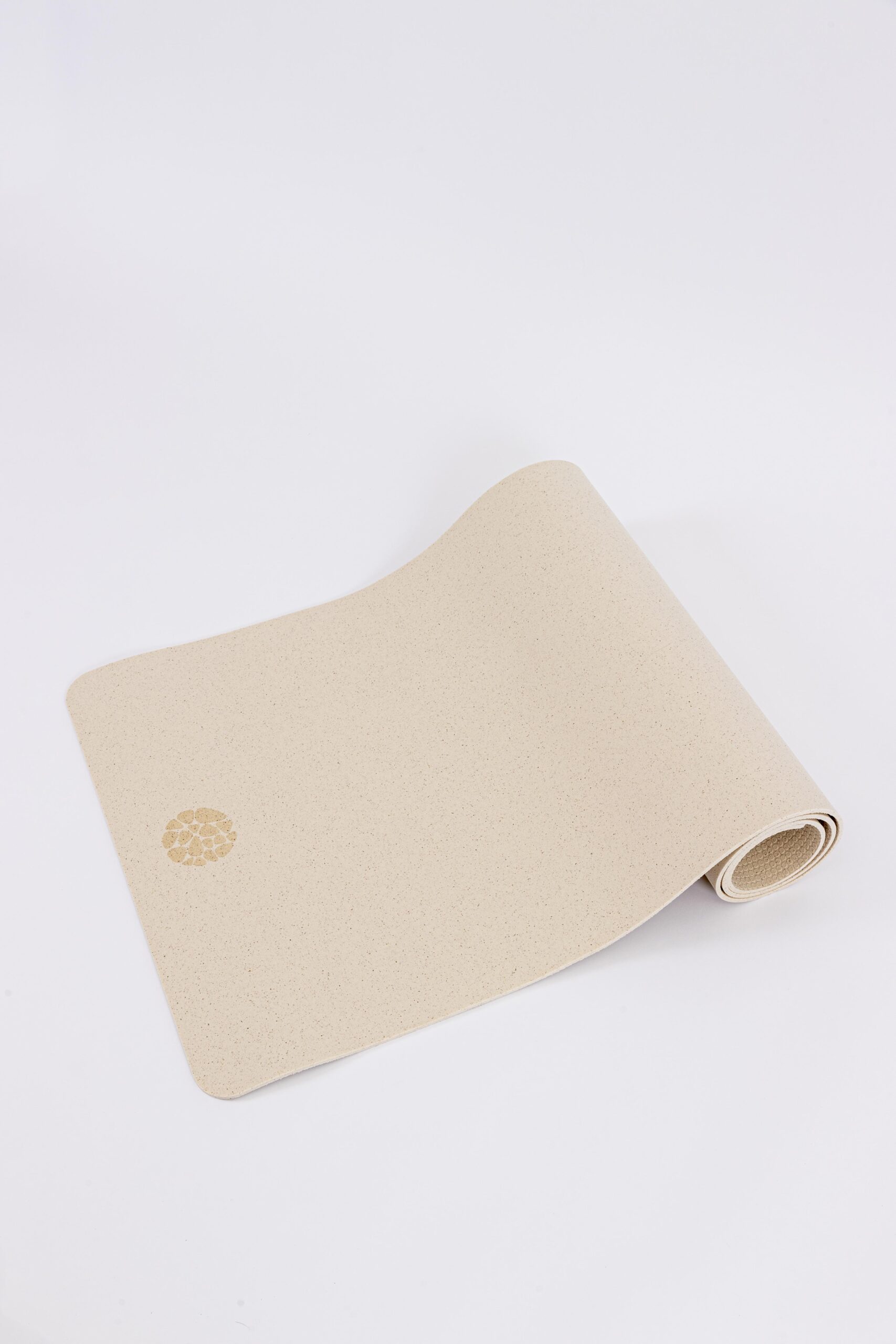 Unrolled Cream PIERRE Yoga Mat