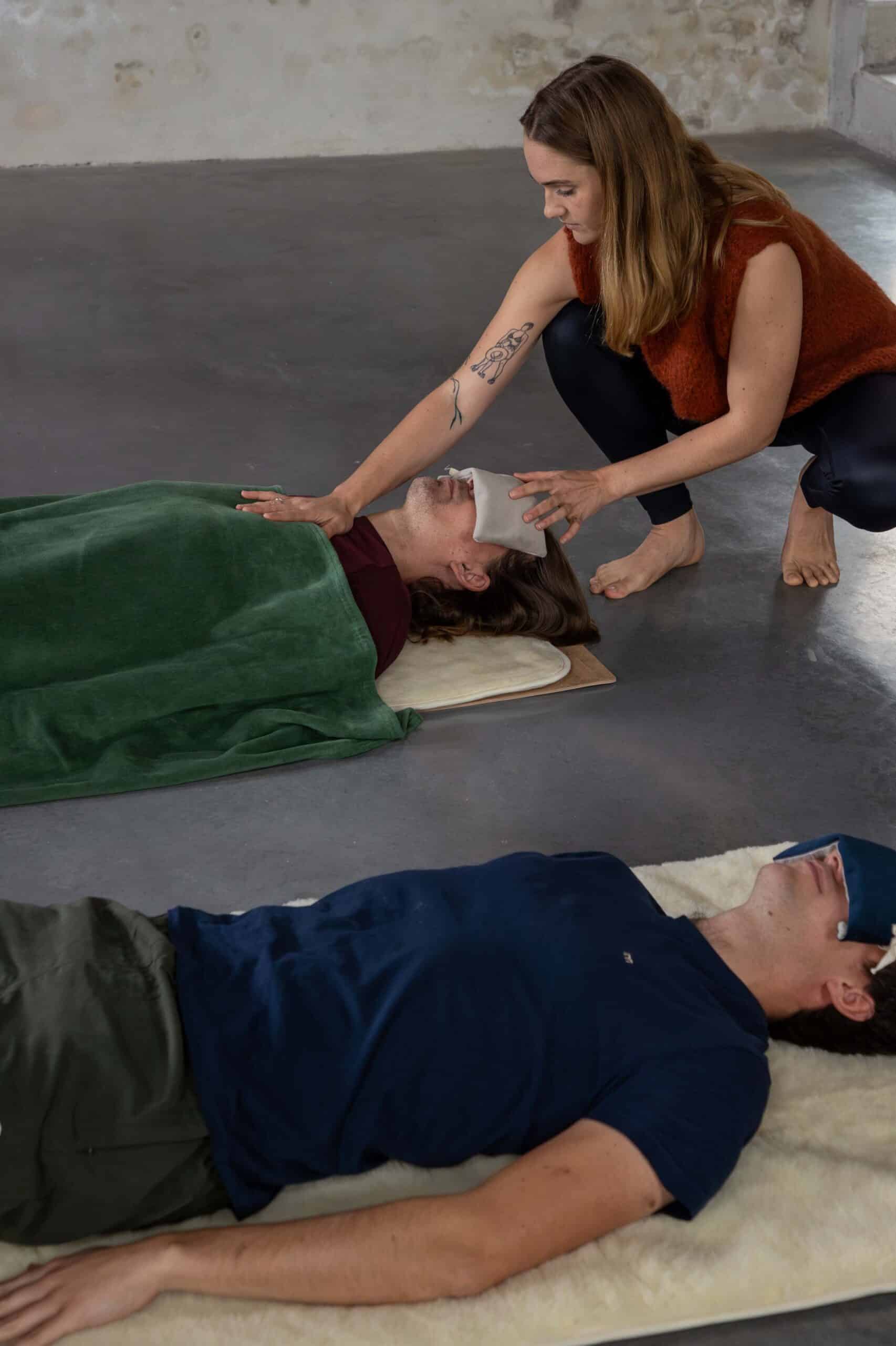 Yoga Savasana With PIERRE Accessories