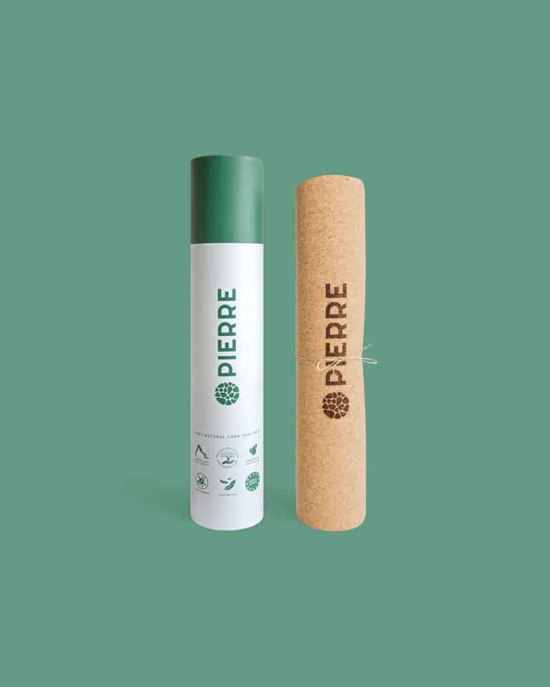 PIERRE Rolled Cork Yoga Mat