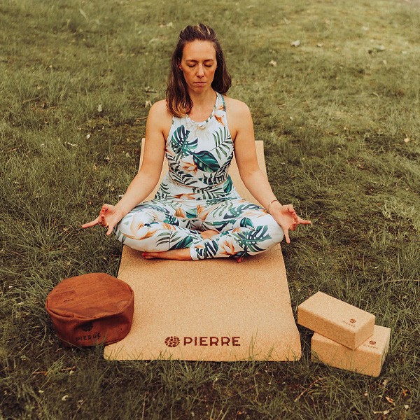 PIERRE Cork Yoga Mat And Props