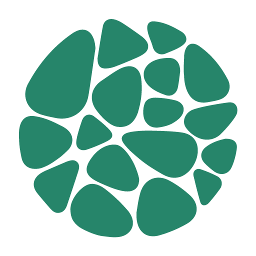 PIERRE Teal Stone Logo Mark