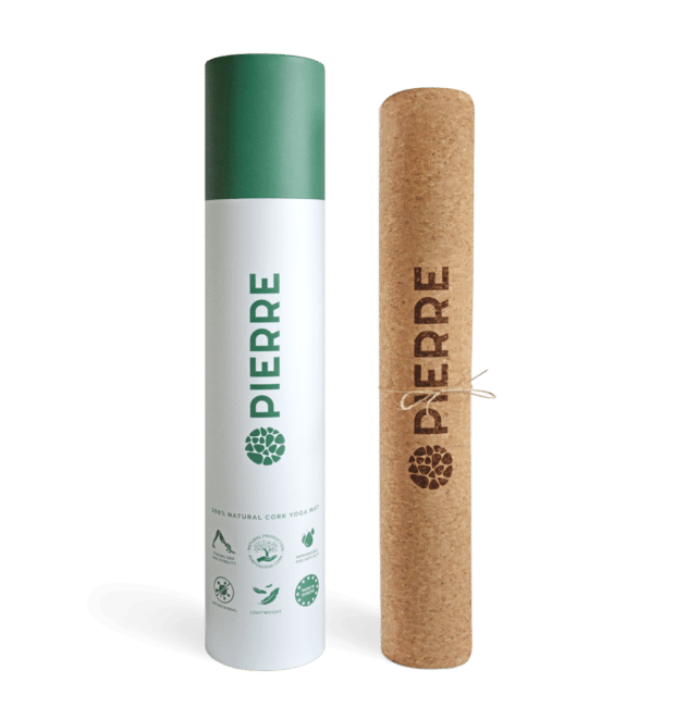 PIERRE Rolled Cork Yoga Mat