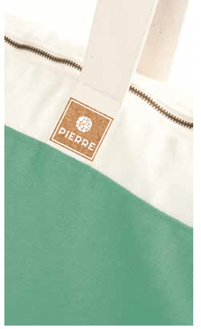 PIERRE Tote Bag Leather Logo