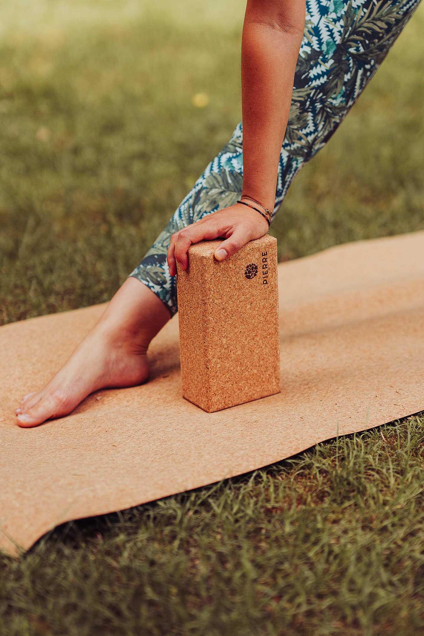 PIERRE Sustainable Cork Yoga Block