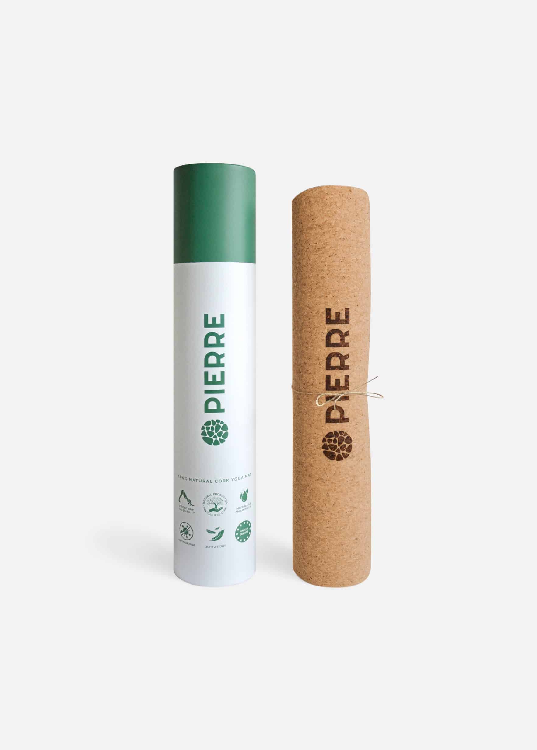 PIERRE Cork Yoga Mat And Case