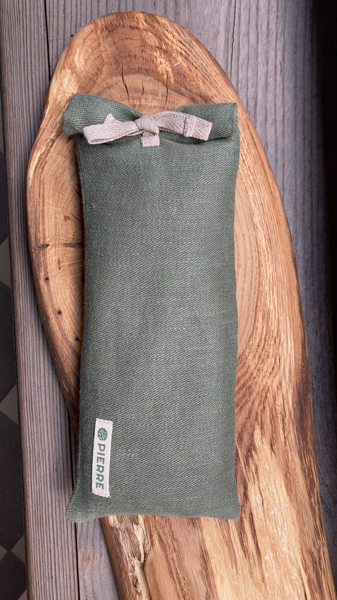 Green PIERRE Yoga Eye Pillow
