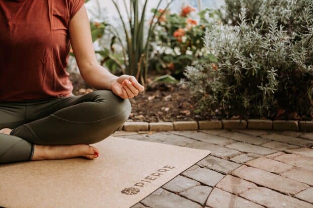 Median on PIERRE Cork Yoga Mat