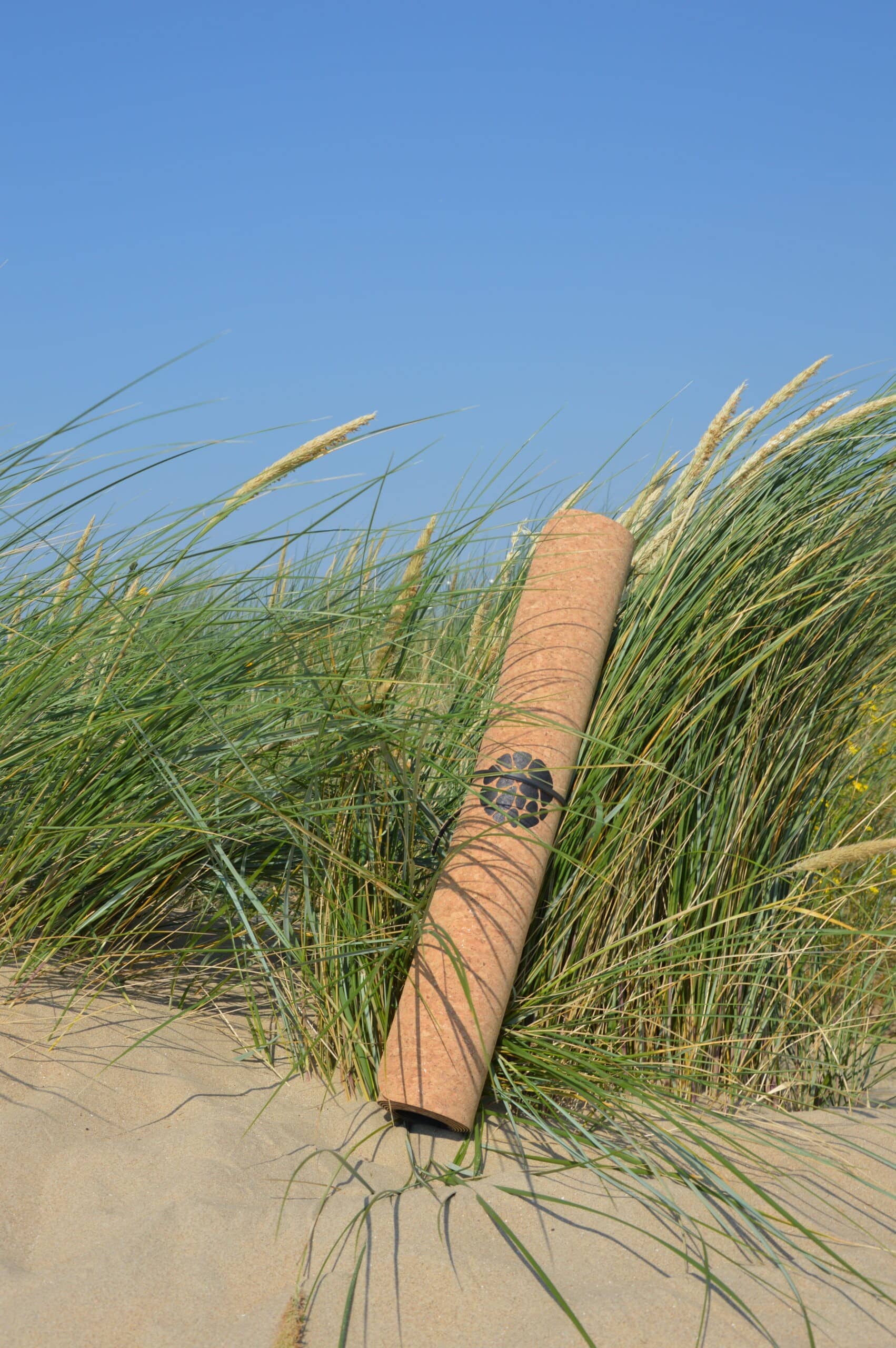 PIERRE Cork Yoga Mat On Beach